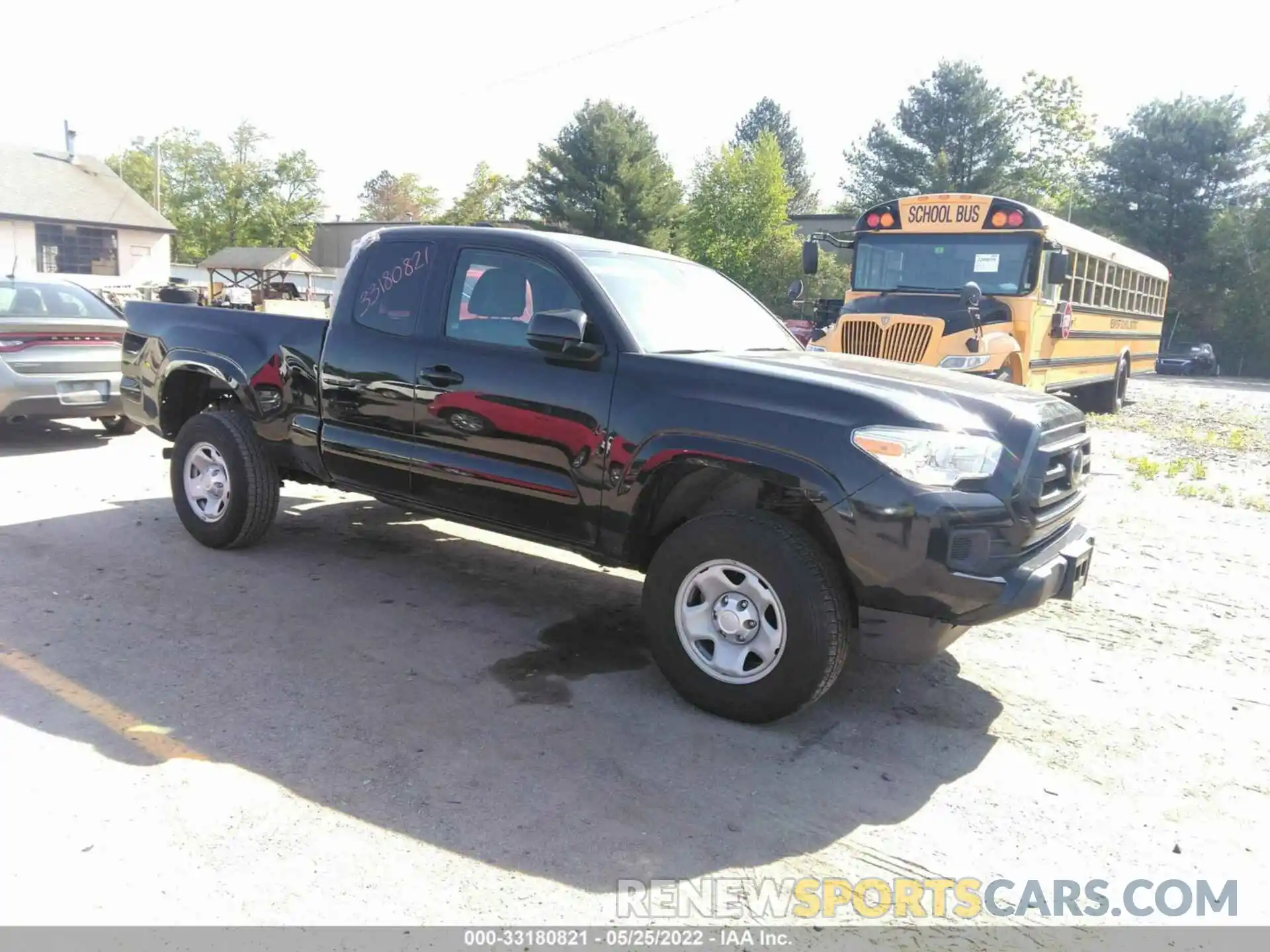 1 Photograph of a damaged car 3TYSX5EN5MT004932 TOYOTA TACOMA 4WD 2021