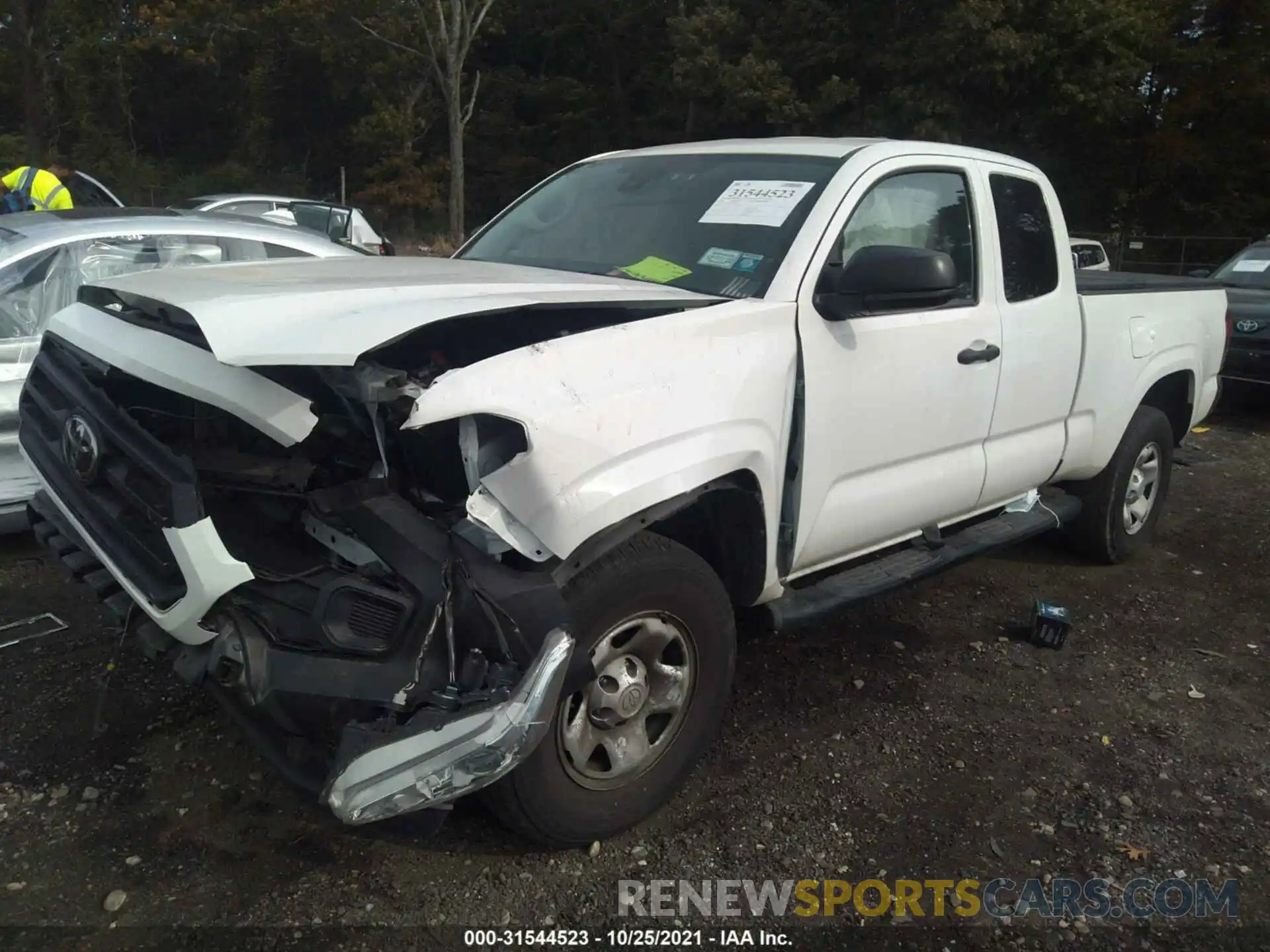 2 Photograph of a damaged car 3TYSX5EN6MT004213 TOYOTA TACOMA 4WD 2021