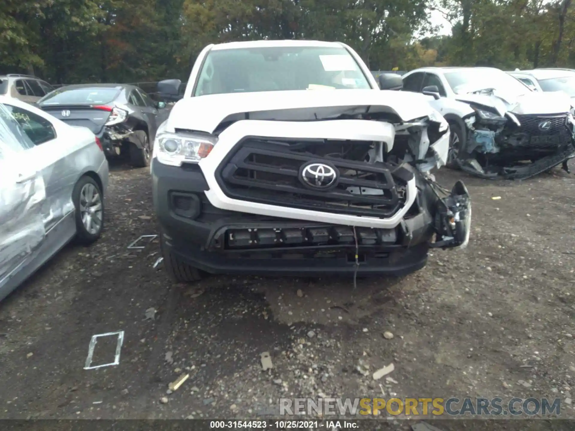 6 Photograph of a damaged car 3TYSX5EN6MT004213 TOYOTA TACOMA 4WD 2021