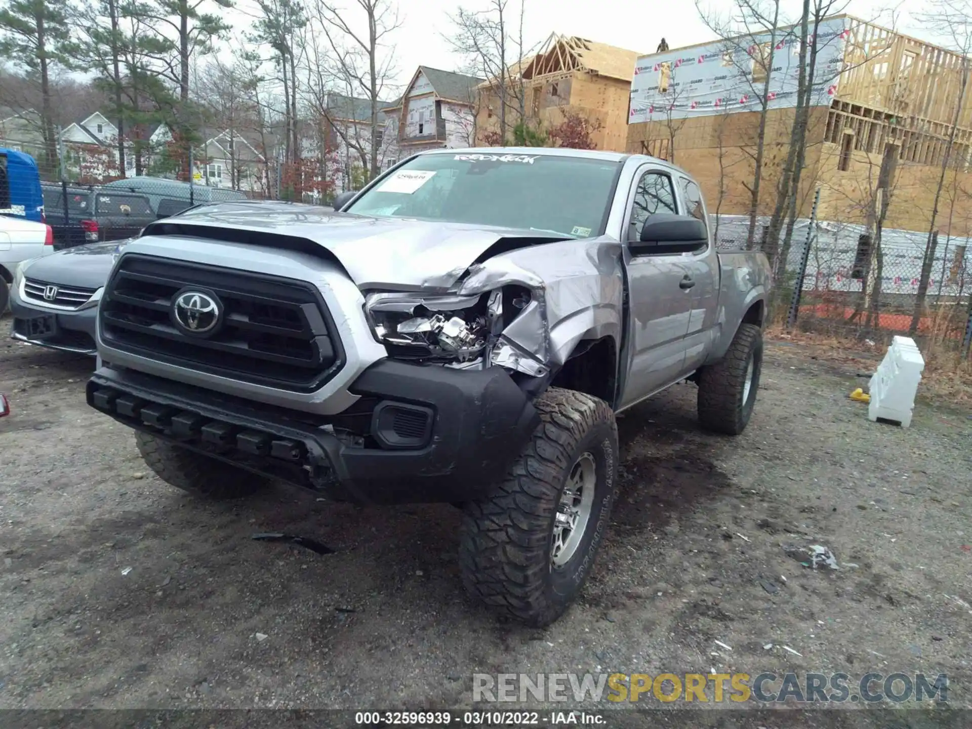 2 Фотография поврежденного автомобиля 3TYSX5EN6MT008939 TOYOTA TACOMA 4WD 2021