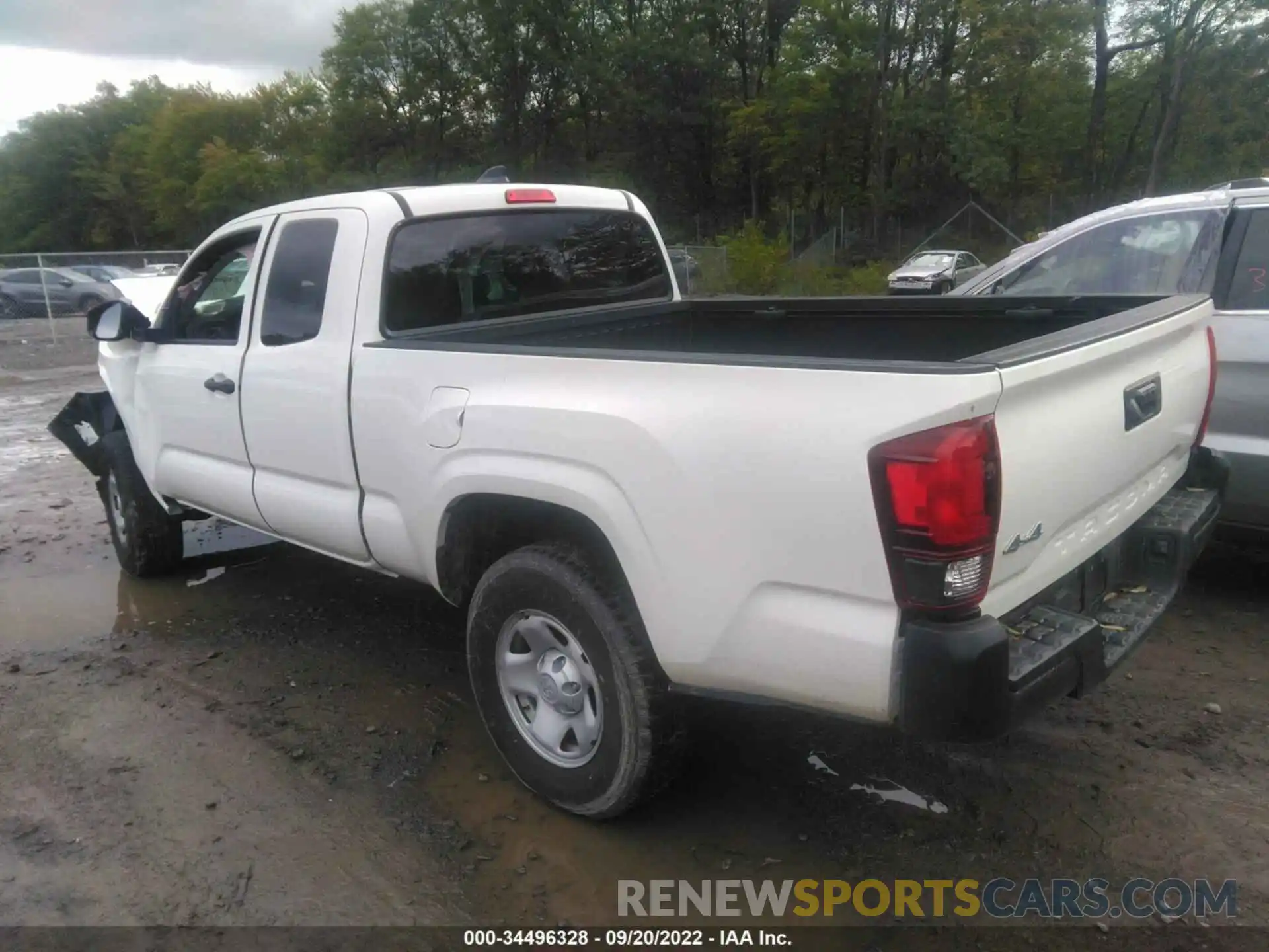 3 Photograph of a damaged car 3TYSX5EN7MT003846 TOYOTA TACOMA 4WD 2021