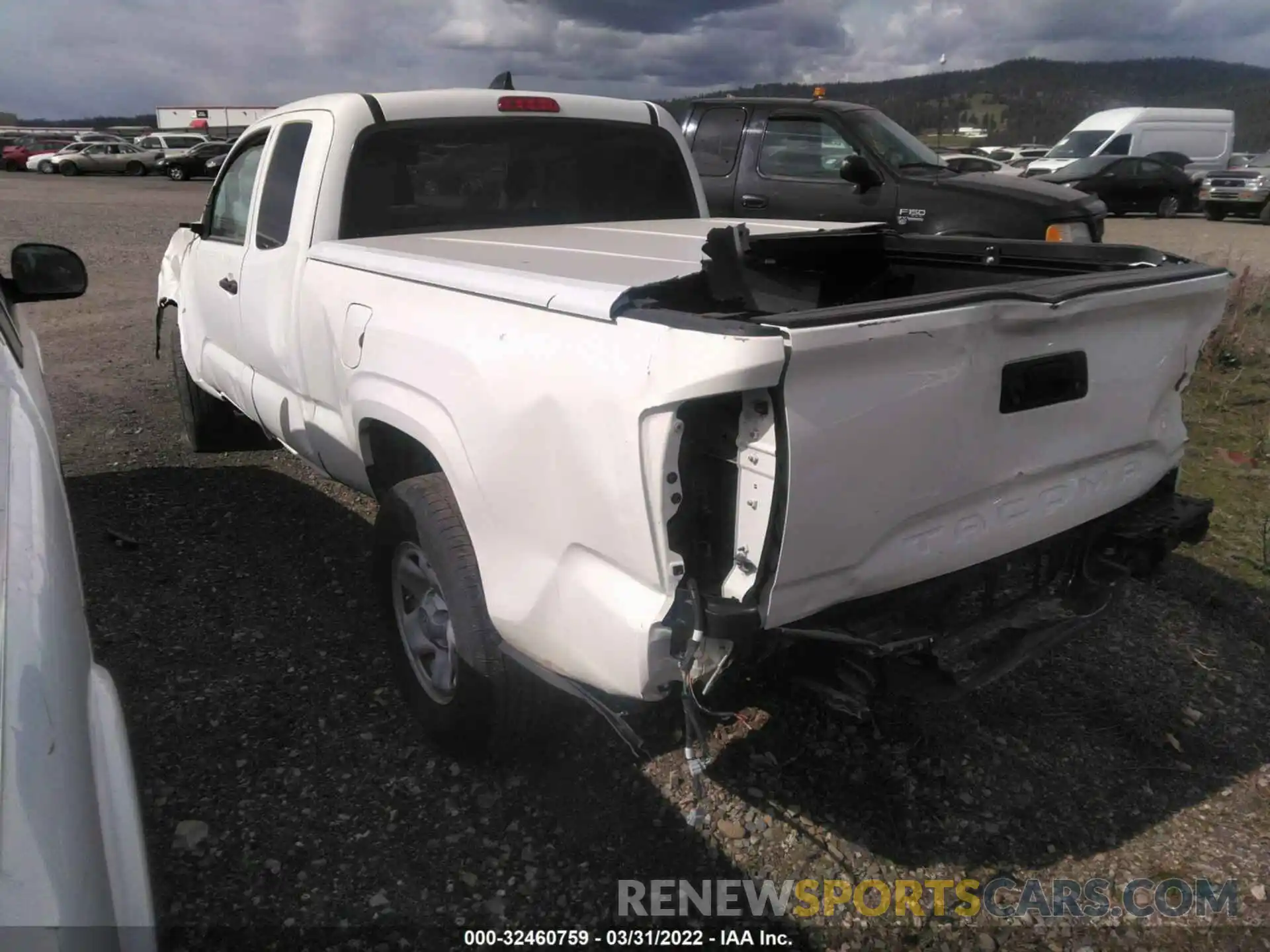 3 Photograph of a damaged car 3TYSX5EN7MT006164 TOYOTA TACOMA 4WD 2021