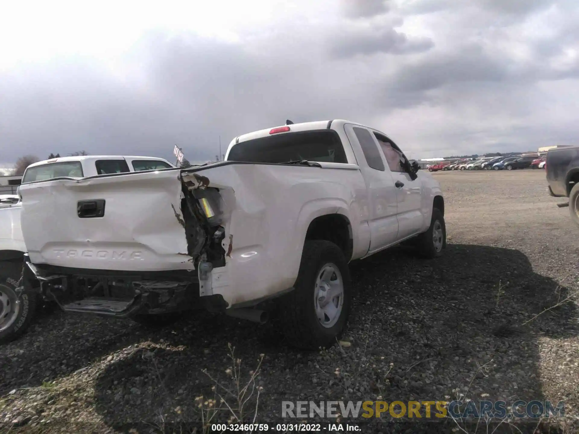 4 Photograph of a damaged car 3TYSX5EN7MT006164 TOYOTA TACOMA 4WD 2021