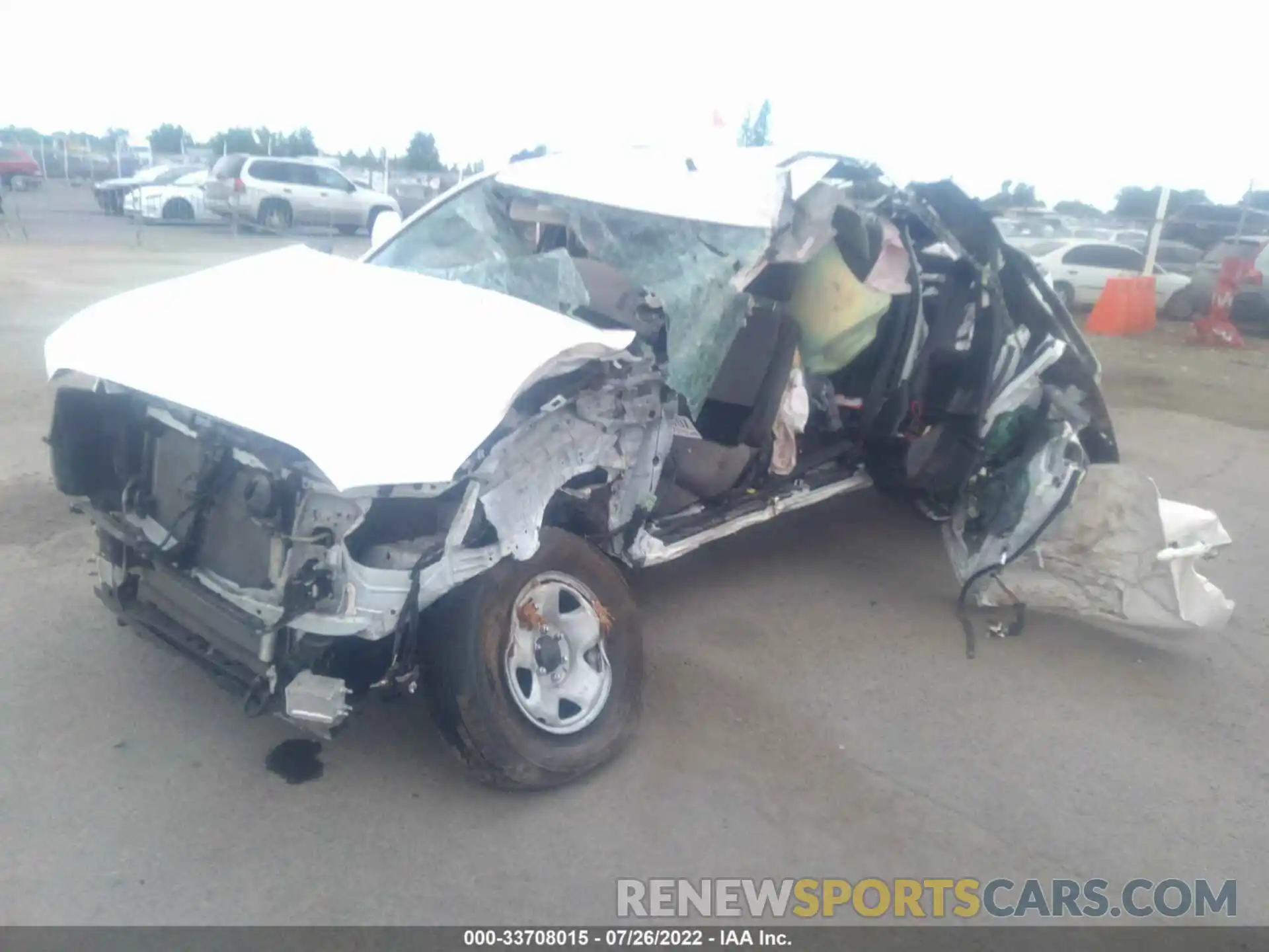 6 Photograph of a damaged car 3TYSX5EN7MT007251 TOYOTA TACOMA 4WD 2021