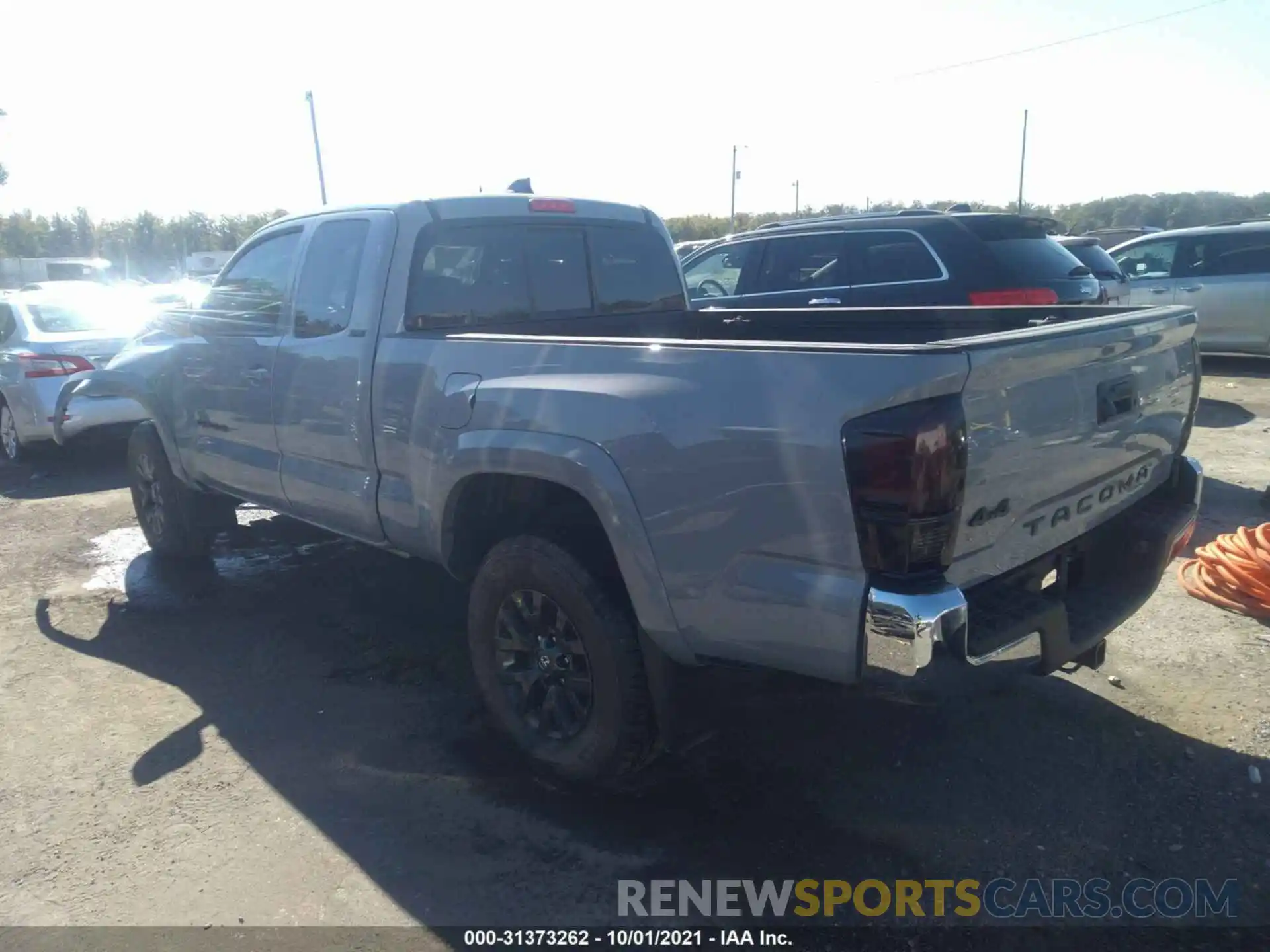 3 Photograph of a damaged car 3TYSX5EN7MT009324 TOYOTA TACOMA 4WD 2021