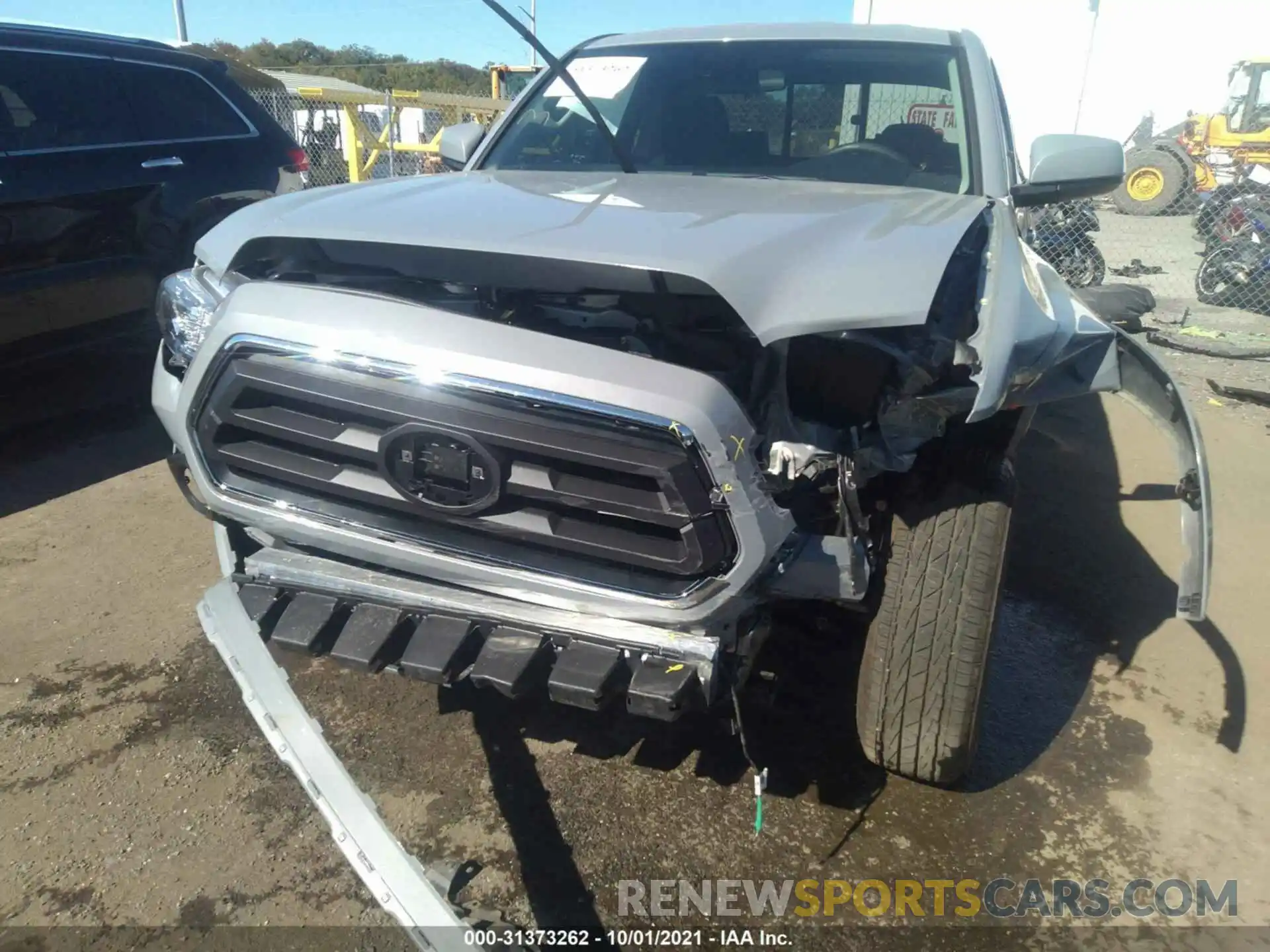 6 Photograph of a damaged car 3TYSX5EN7MT009324 TOYOTA TACOMA 4WD 2021