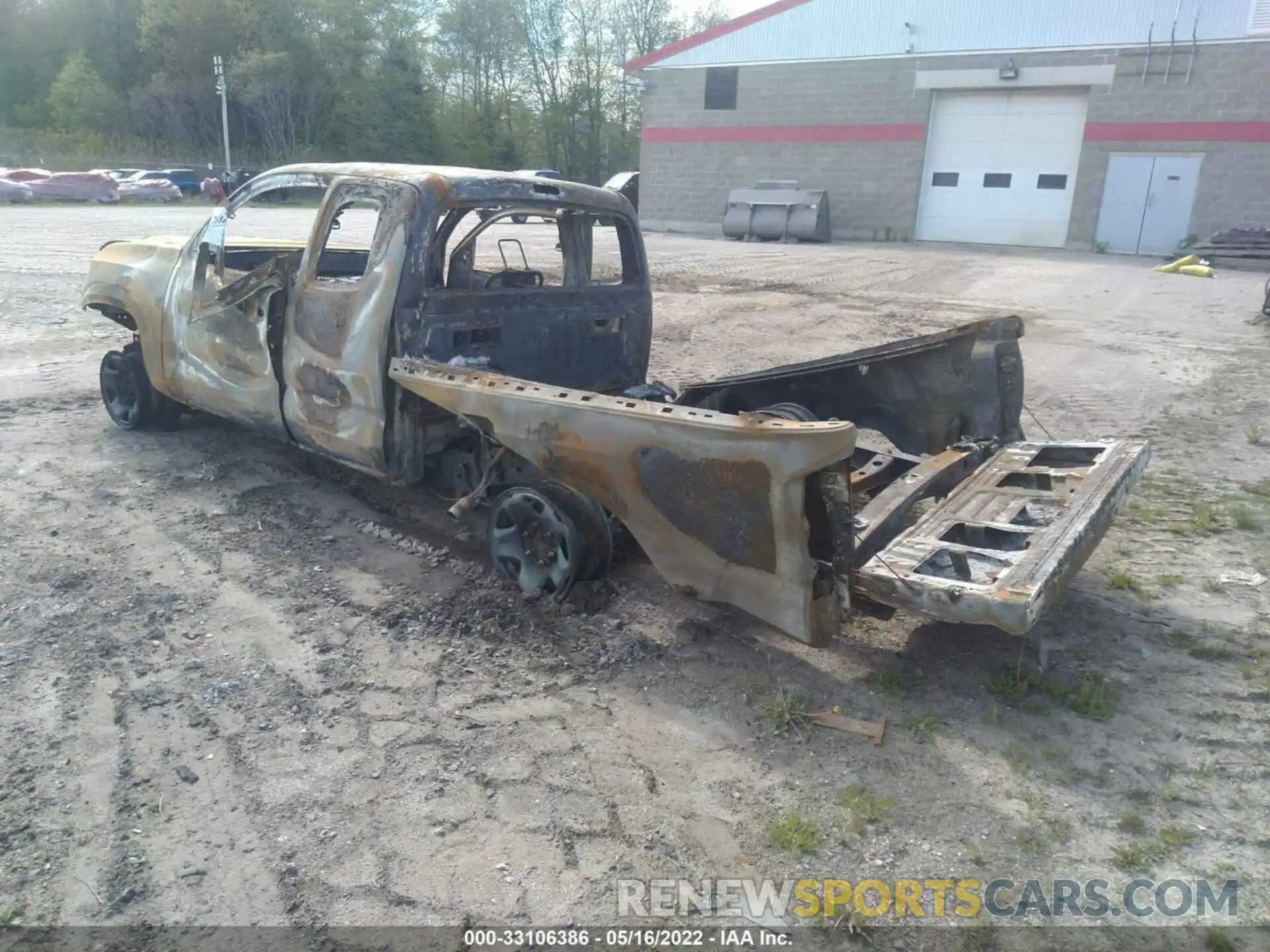 3 Photograph of a damaged car 3TYSX5EN7MT010196 TOYOTA TACOMA 4WD 2021