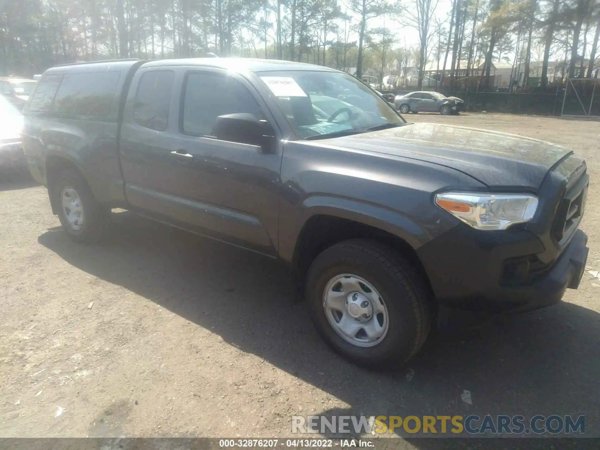 1 Photograph of a damaged car 3TYSX5EN8MT006805 TOYOTA TACOMA 4WD 2021