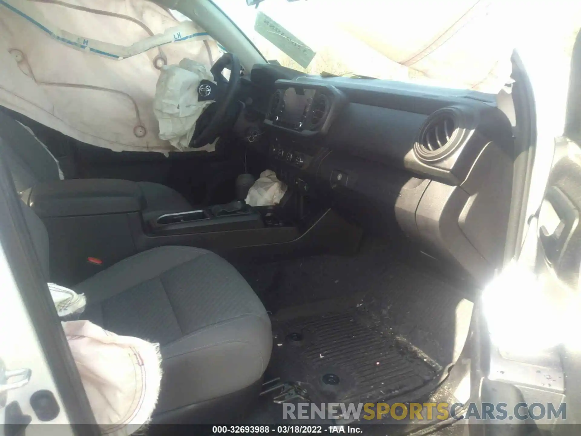 5 Photograph of a damaged car 3TYSX5EN8MT008523 TOYOTA TACOMA 4WD 2021