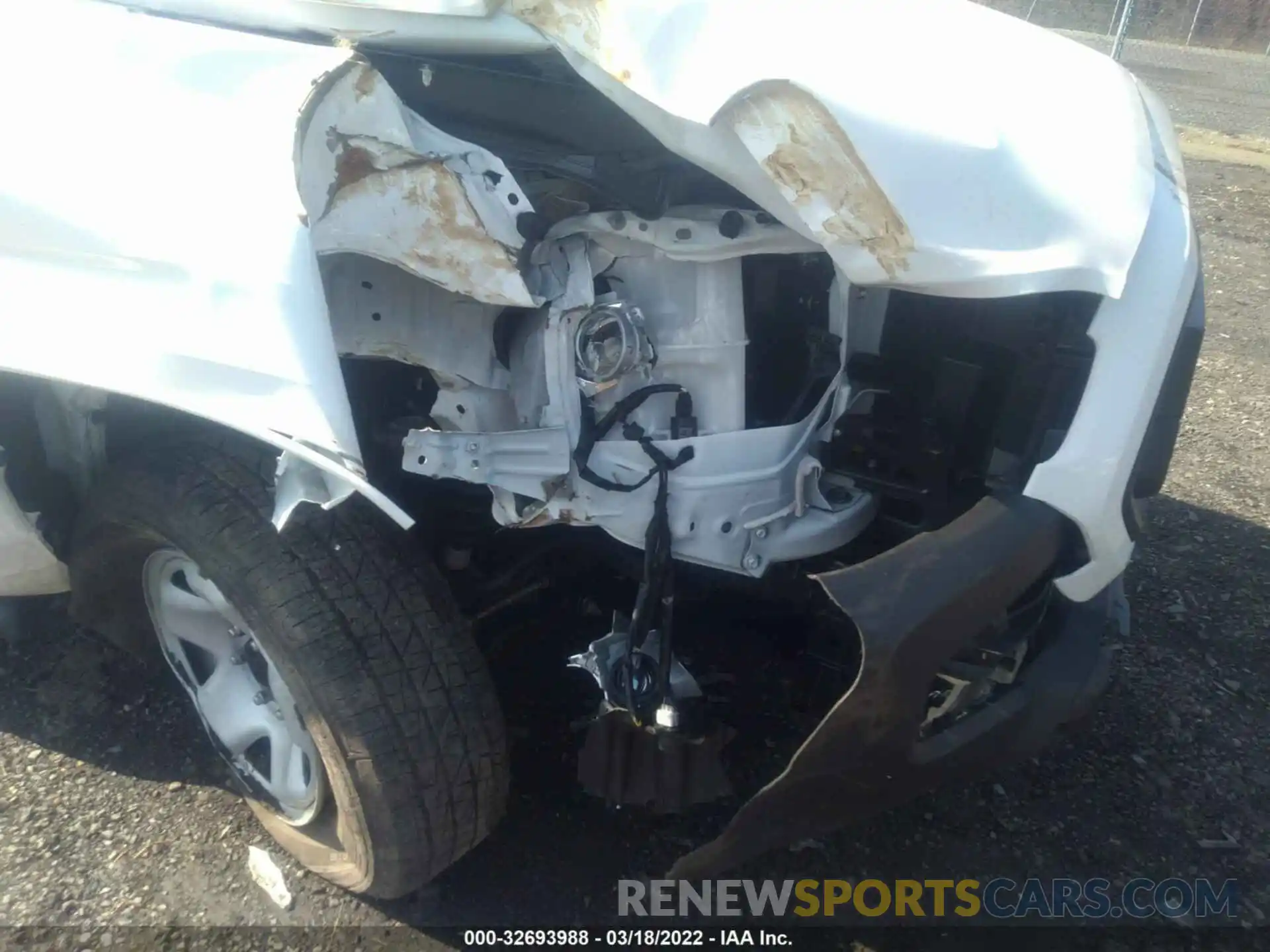 6 Photograph of a damaged car 3TYSX5EN8MT008523 TOYOTA TACOMA 4WD 2021