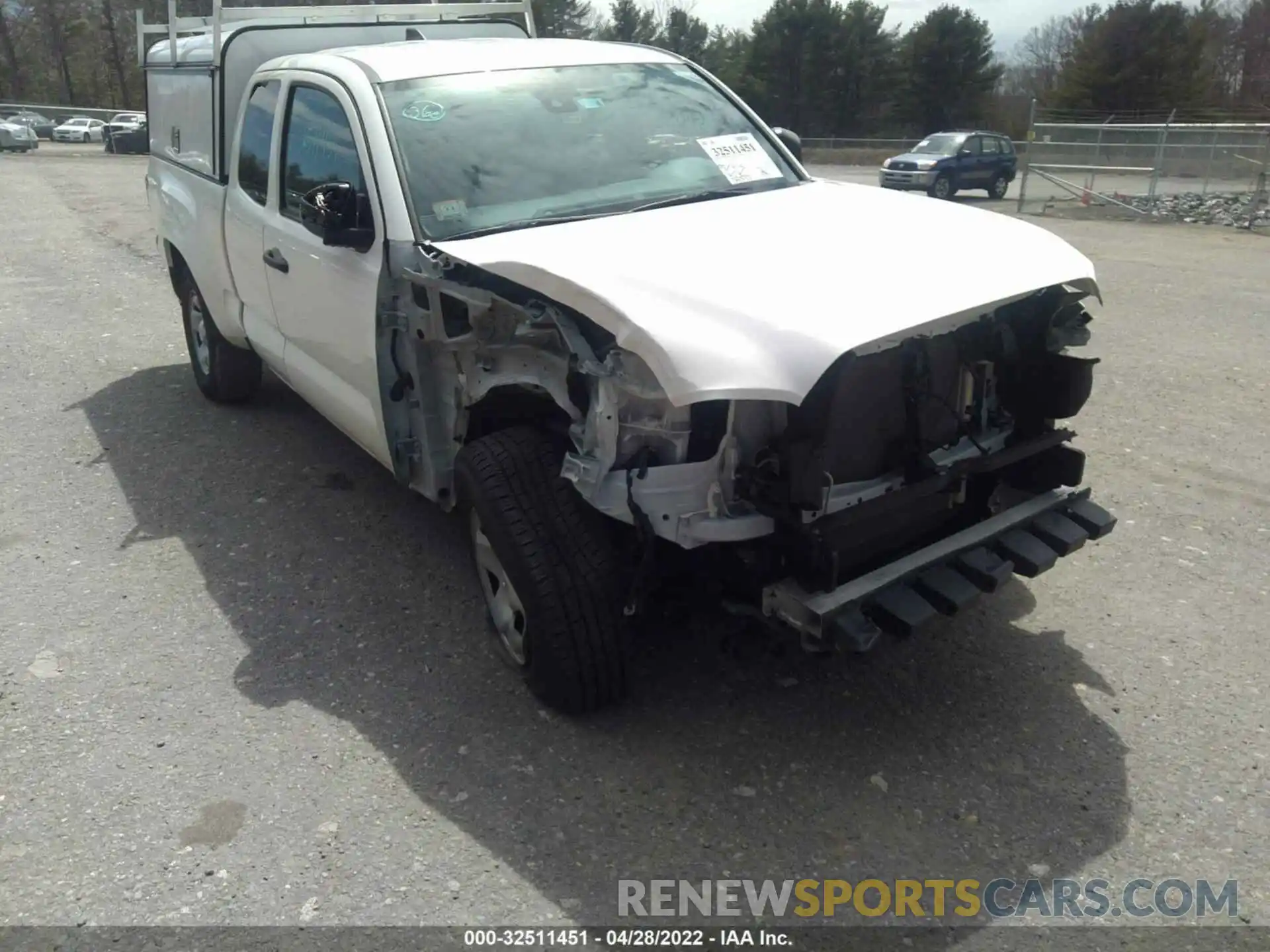 6 Photograph of a damaged car 3TYSX5EN9MT003489 TOYOTA TACOMA 4WD 2021