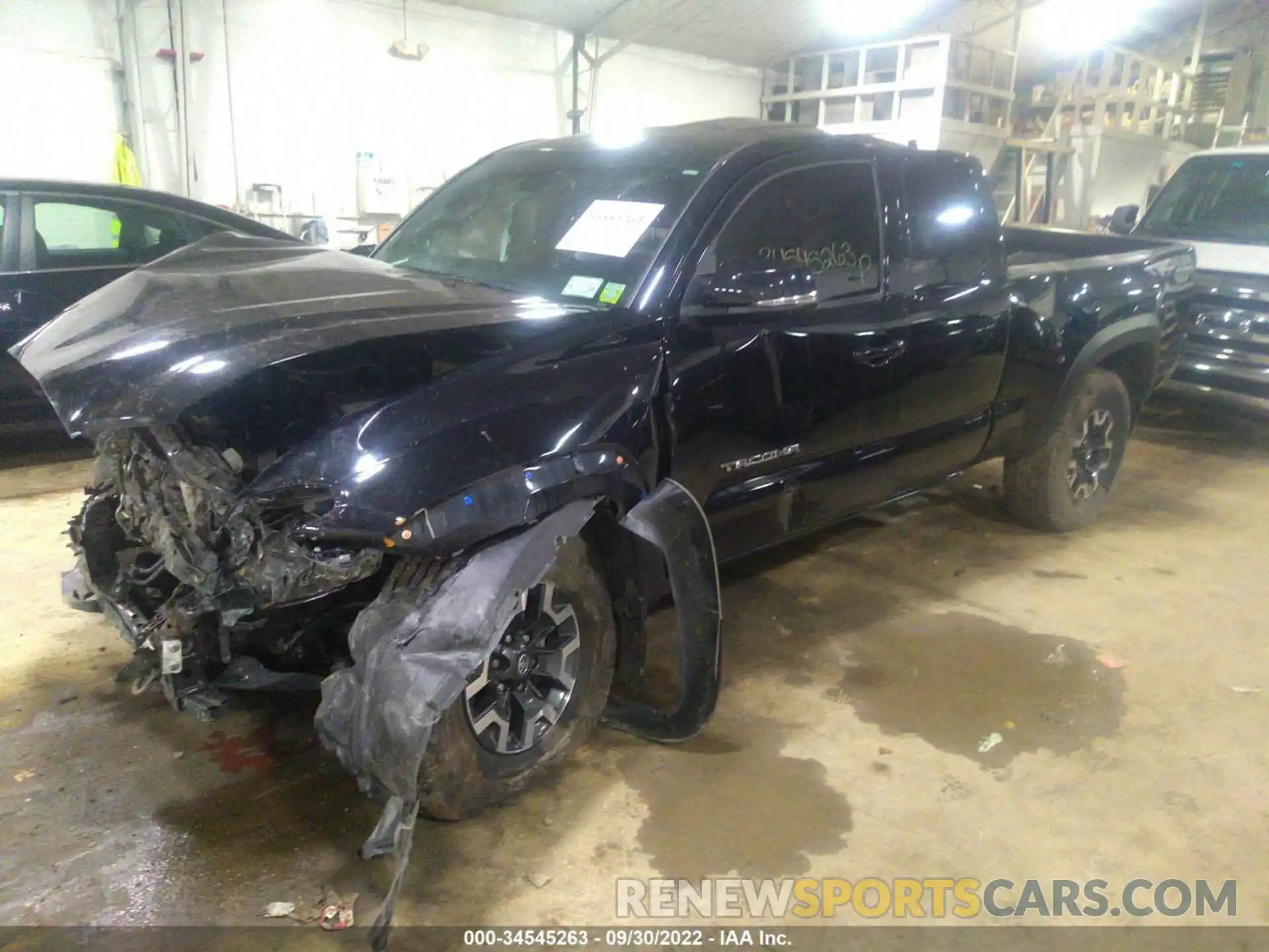 2 Photograph of a damaged car 3TYSZ5AN0MT016731 TOYOTA TACOMA 4WD 2021