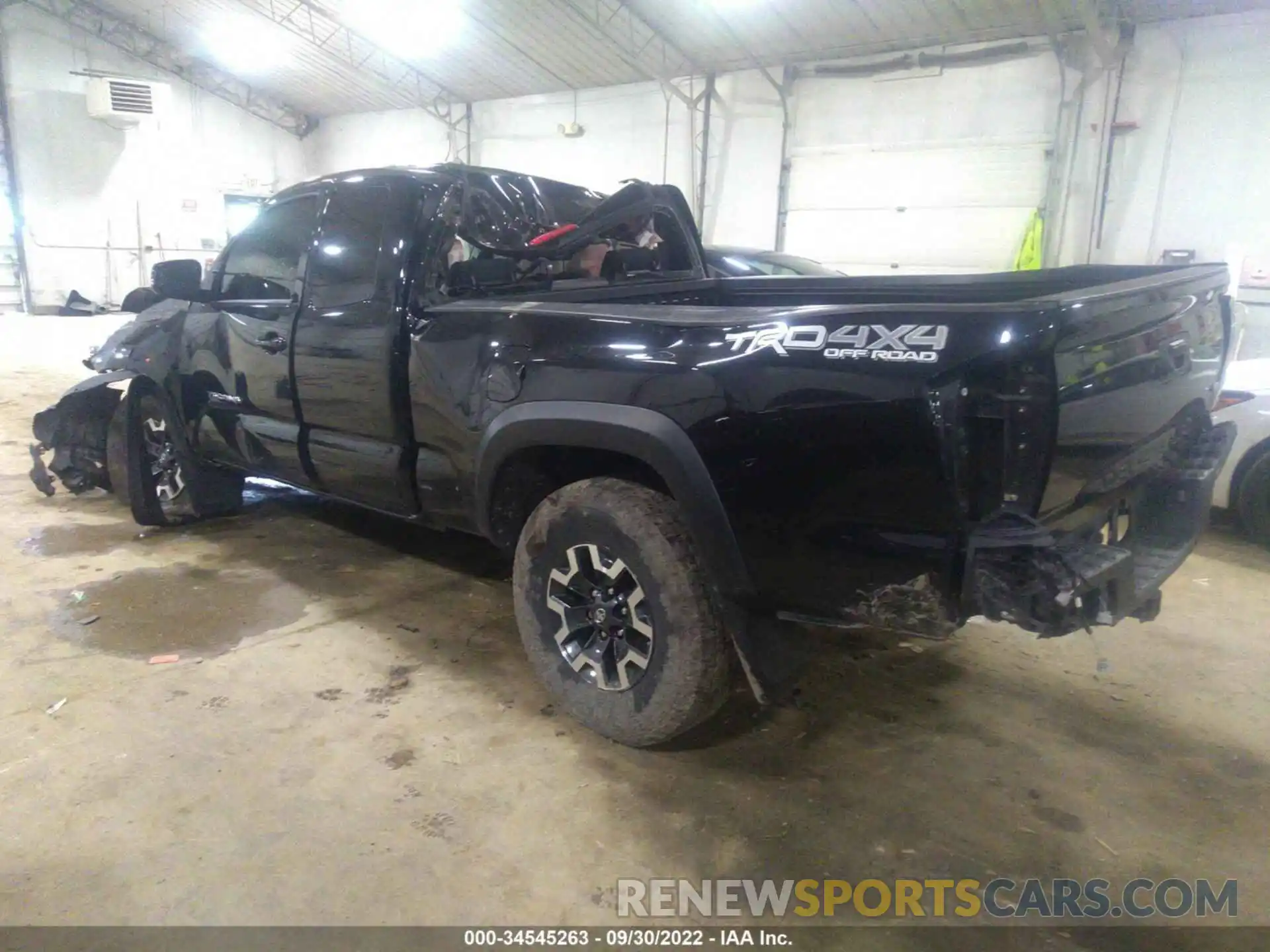 3 Photograph of a damaged car 3TYSZ5AN0MT016731 TOYOTA TACOMA 4WD 2021