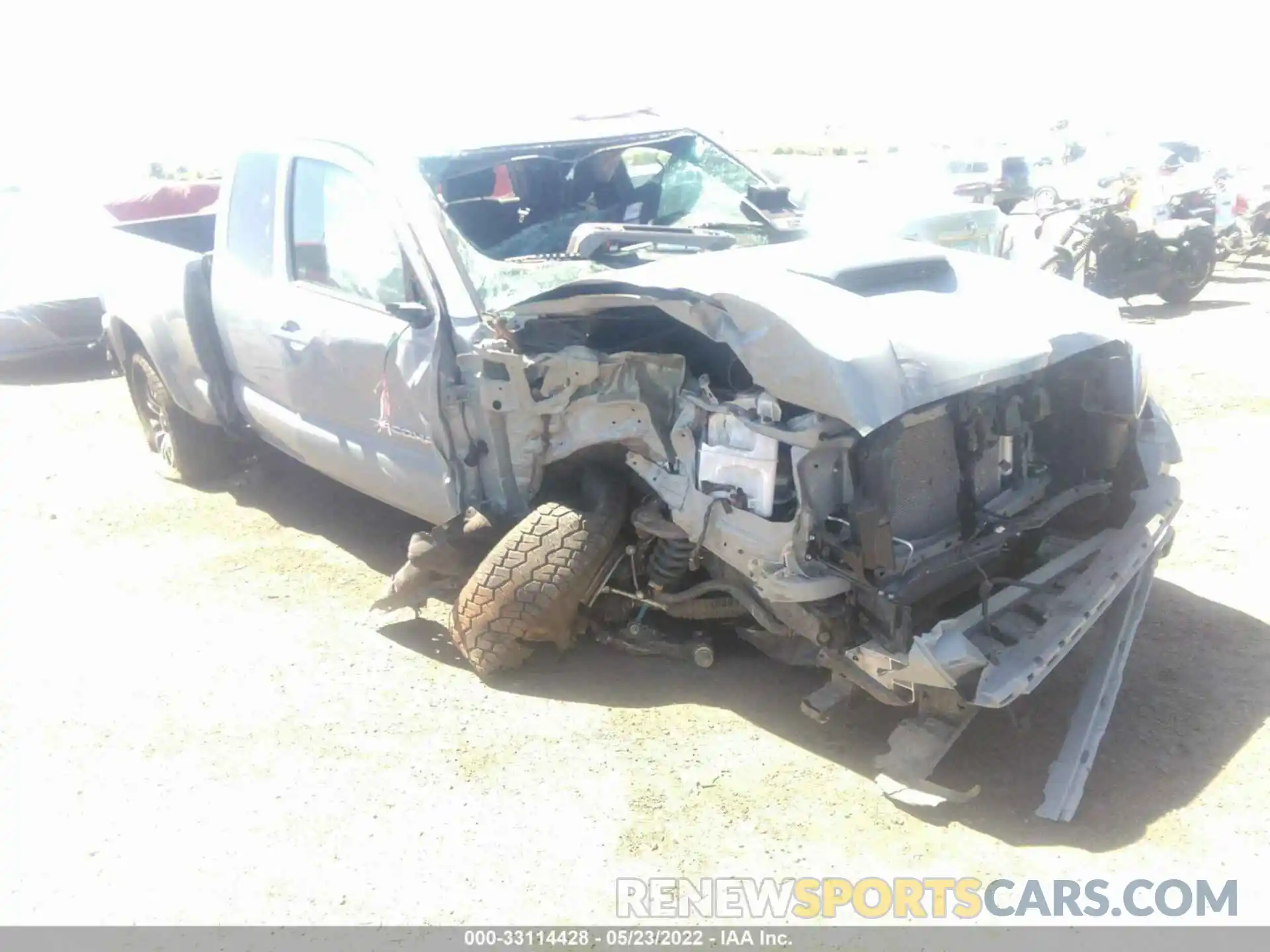 1 Photograph of a damaged car 3TYSZ5AN1MT027303 TOYOTA TACOMA 4WD 2021