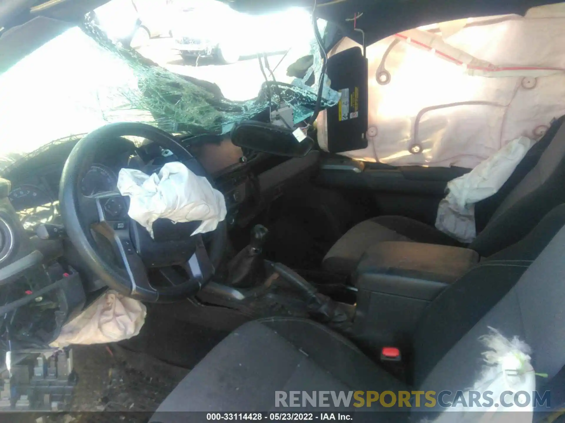 5 Photograph of a damaged car 3TYSZ5AN1MT027303 TOYOTA TACOMA 4WD 2021