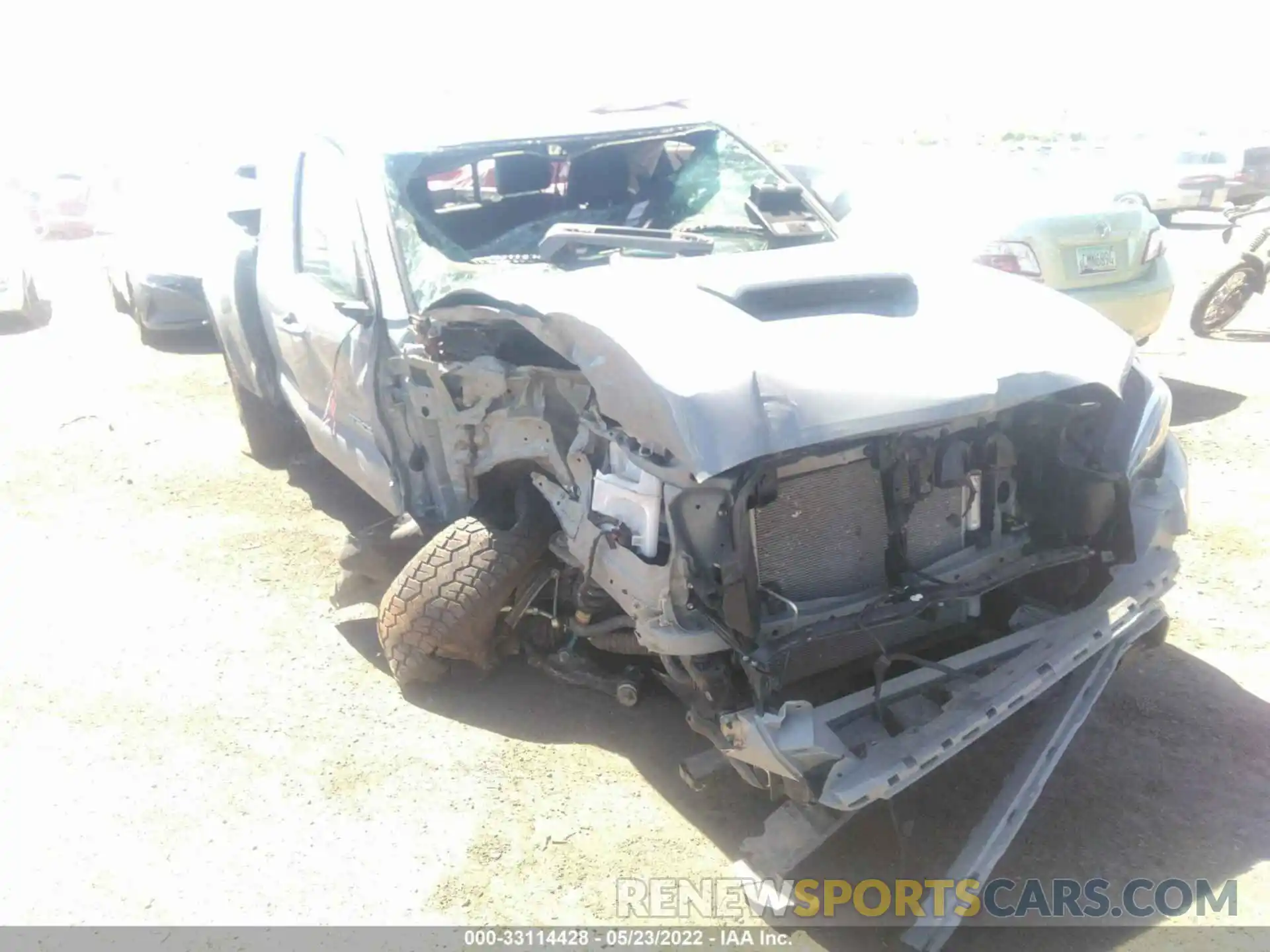 6 Photograph of a damaged car 3TYSZ5AN1MT027303 TOYOTA TACOMA 4WD 2021