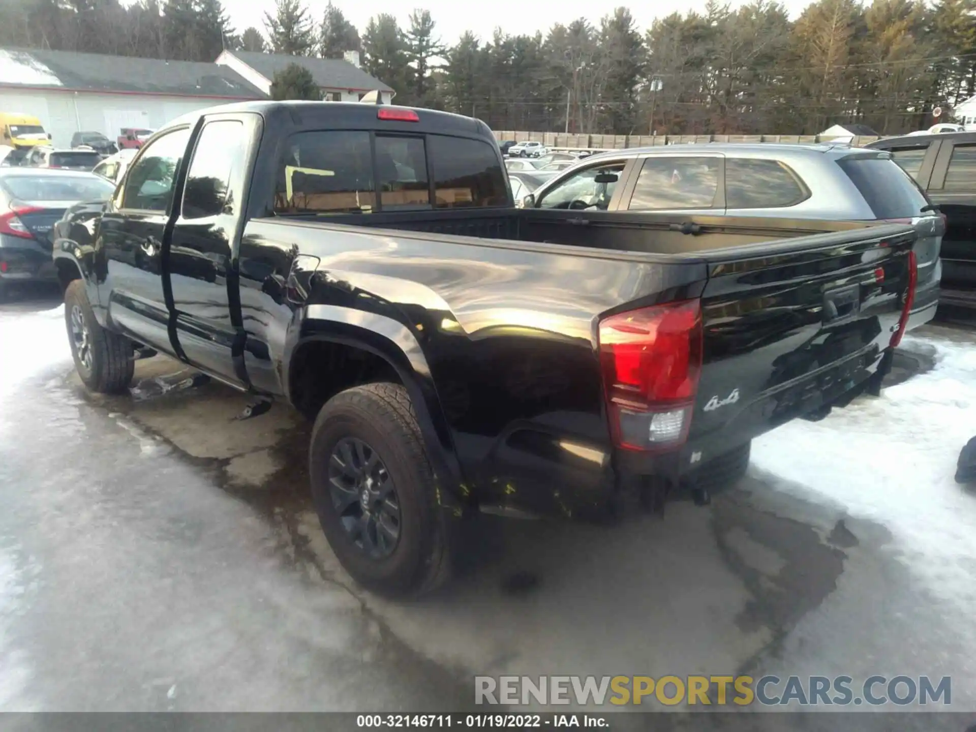 3 Photograph of a damaged car 3TYSZ5AN2MT036690 TOYOTA TACOMA 4WD 2021