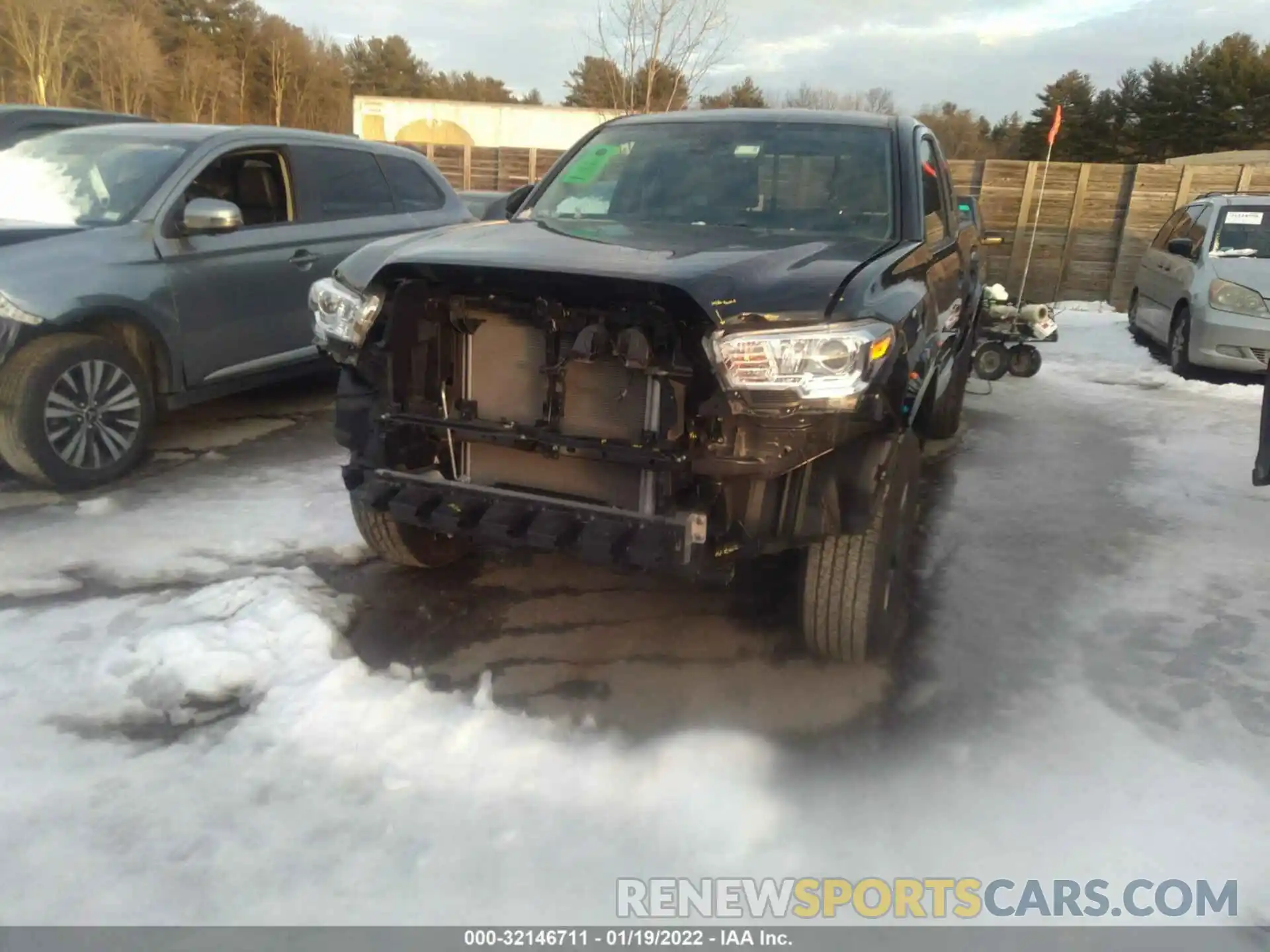 6 Photograph of a damaged car 3TYSZ5AN2MT036690 TOYOTA TACOMA 4WD 2021