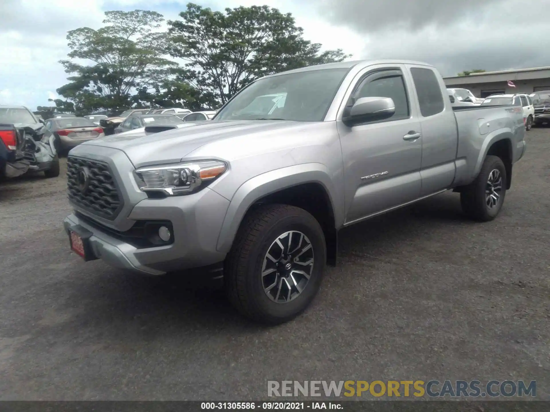 2 Photograph of a damaged car 3TYSZ5AN4MT038201 TOYOTA TACOMA 4WD 2021