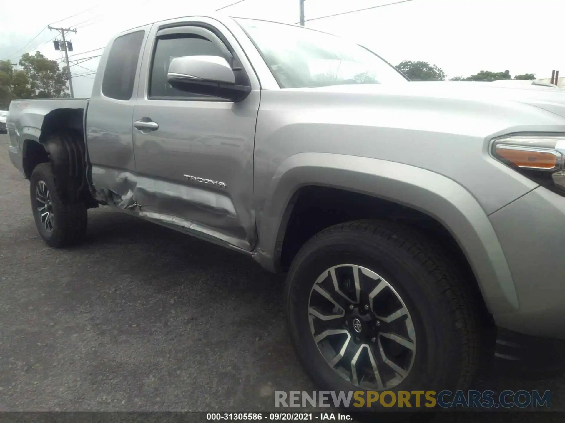 6 Photograph of a damaged car 3TYSZ5AN4MT038201 TOYOTA TACOMA 4WD 2021