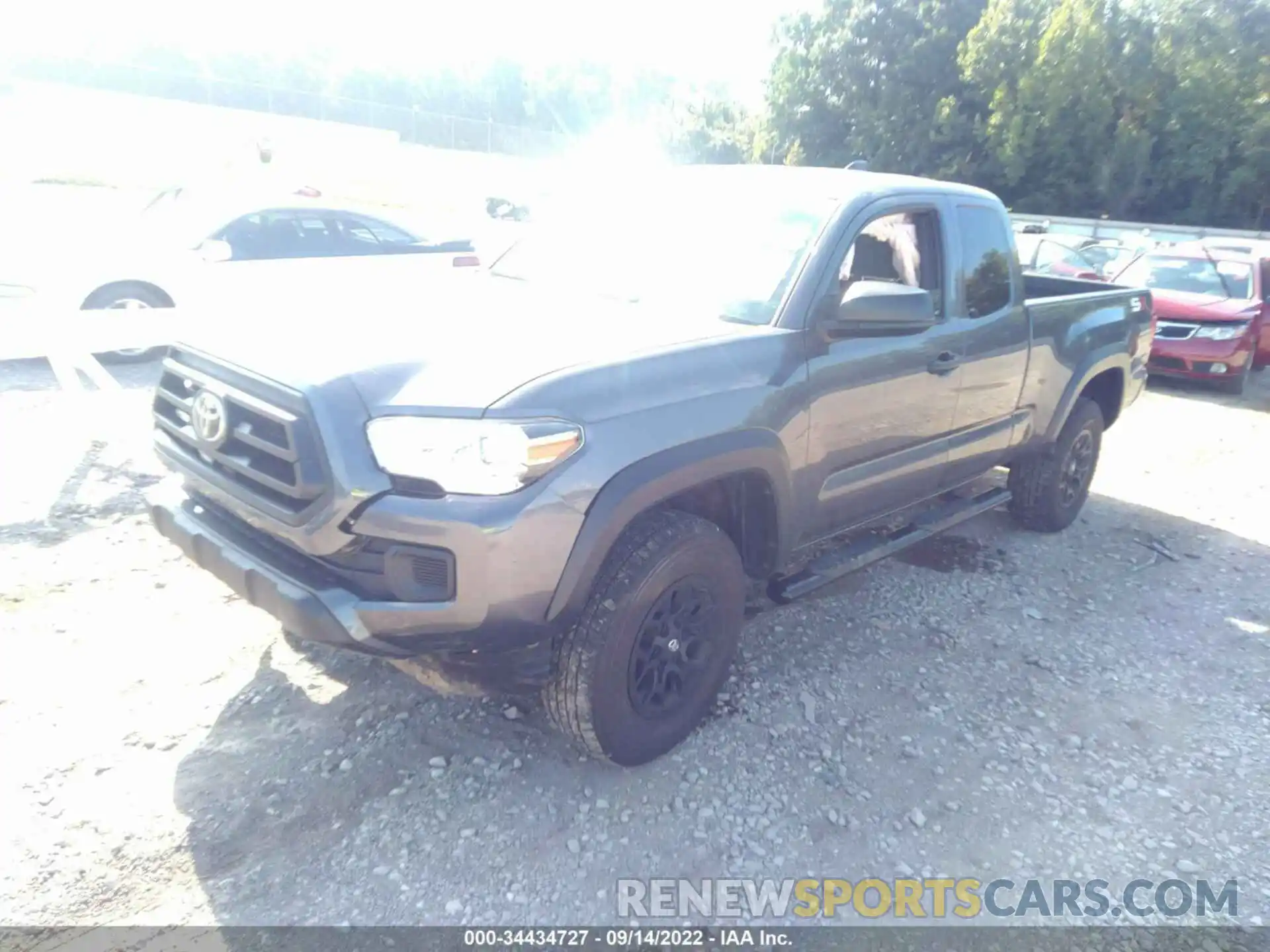 2 Фотография поврежденного автомобиля 3TYSZ5AN5MT009550 TOYOTA TACOMA 4WD 2021