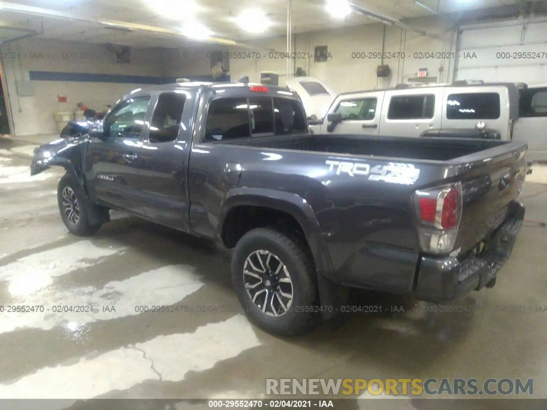 3 Photograph of a damaged car 3TYSZ5AN6MT009377 TOYOTA TACOMA 4WD 2021