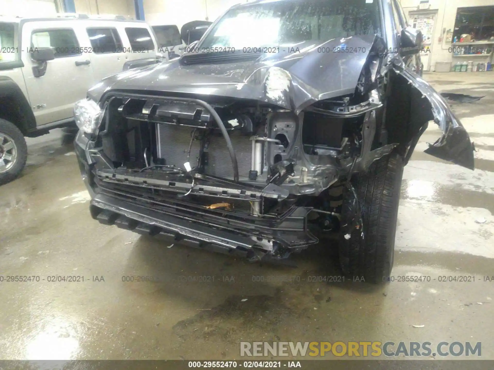 6 Photograph of a damaged car 3TYSZ5AN6MT009377 TOYOTA TACOMA 4WD 2021