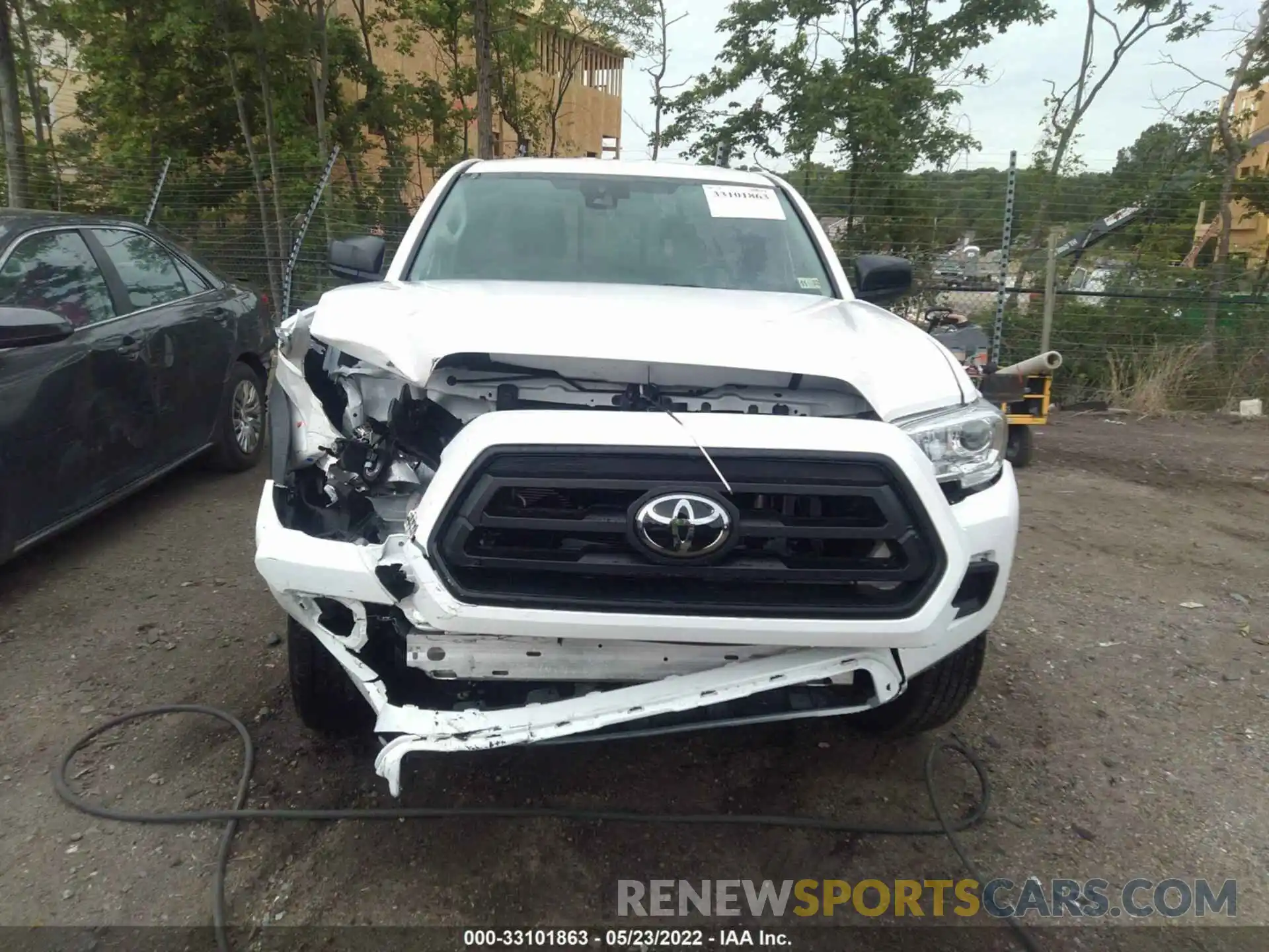 6 Фотография поврежденного автомобиля 3TYSZ5AN6MT052715 TOYOTA TACOMA 4WD 2021