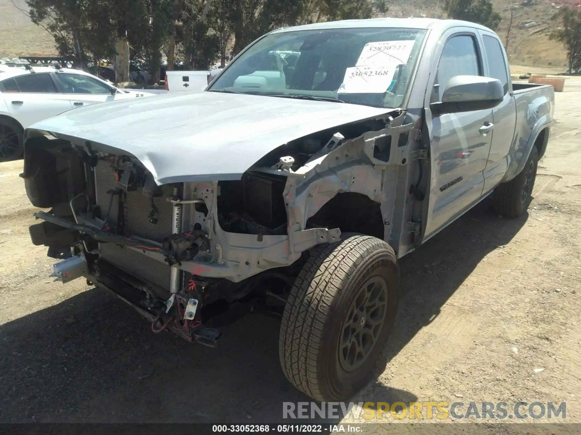 6 Photograph of a damaged car 3TYSZ5AN7MT045885 TOYOTA TACOMA 4WD 2021