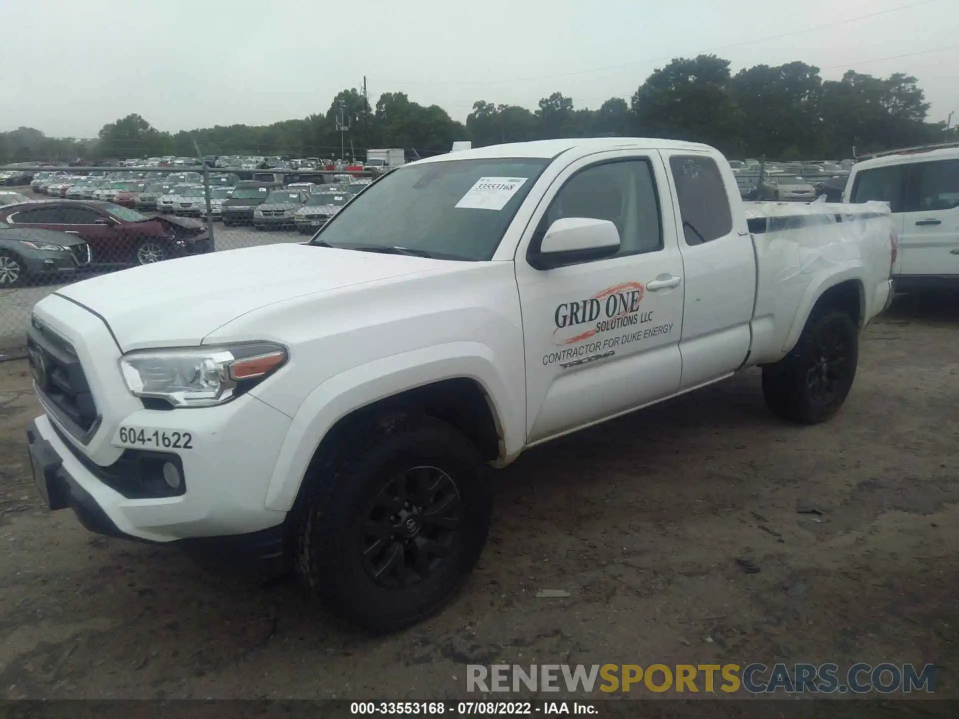 2 Photograph of a damaged car 3TYSZ5AN8MT007680 TOYOTA TACOMA 4WD 2021