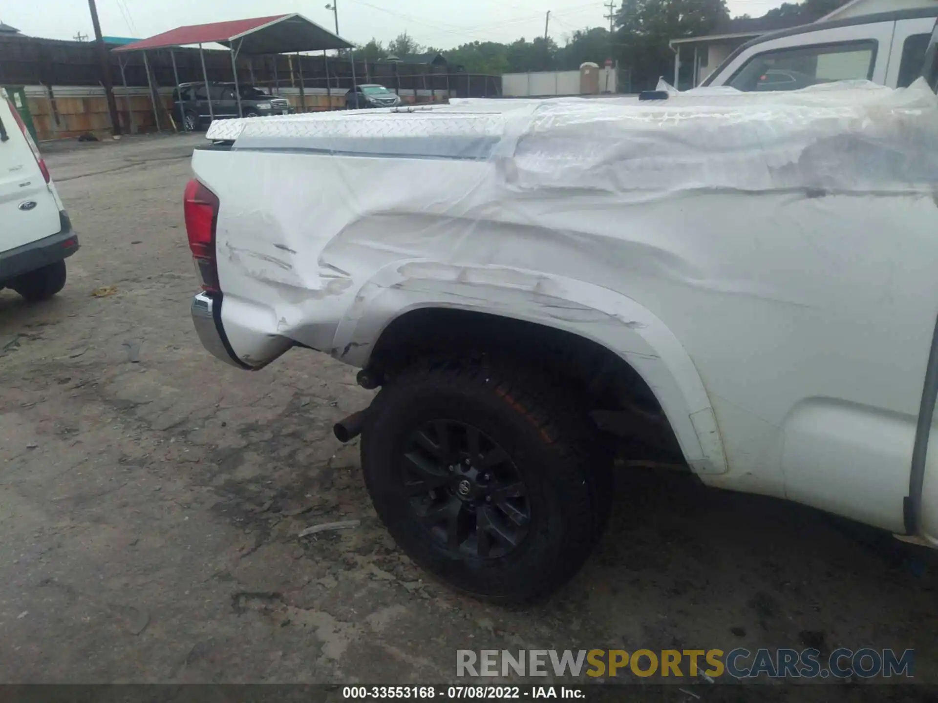 6 Photograph of a damaged car 3TYSZ5AN8MT007680 TOYOTA TACOMA 4WD 2021