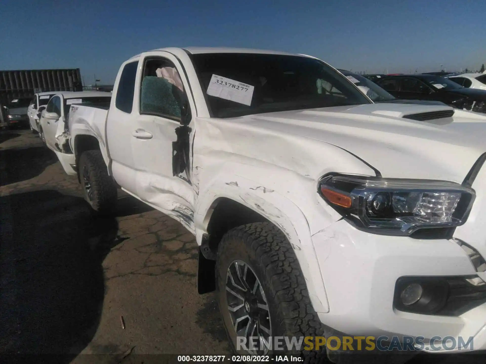 6 Фотография поврежденного автомобиля 3TYSZ5AN8MT008165 TOYOTA TACOMA 4WD 2021