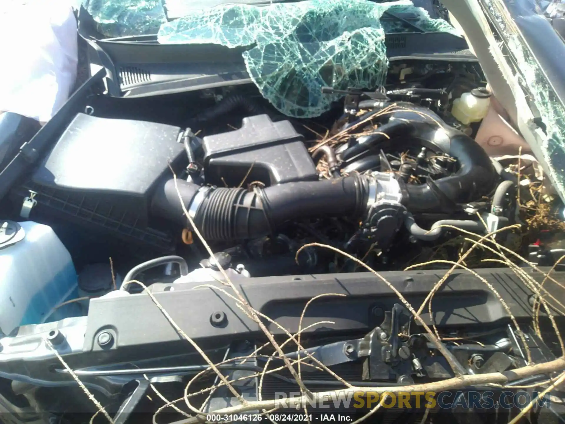 10 Photograph of a damaged car 3TYSZ5ANXMT019197 TOYOTA TACOMA 4WD 2021