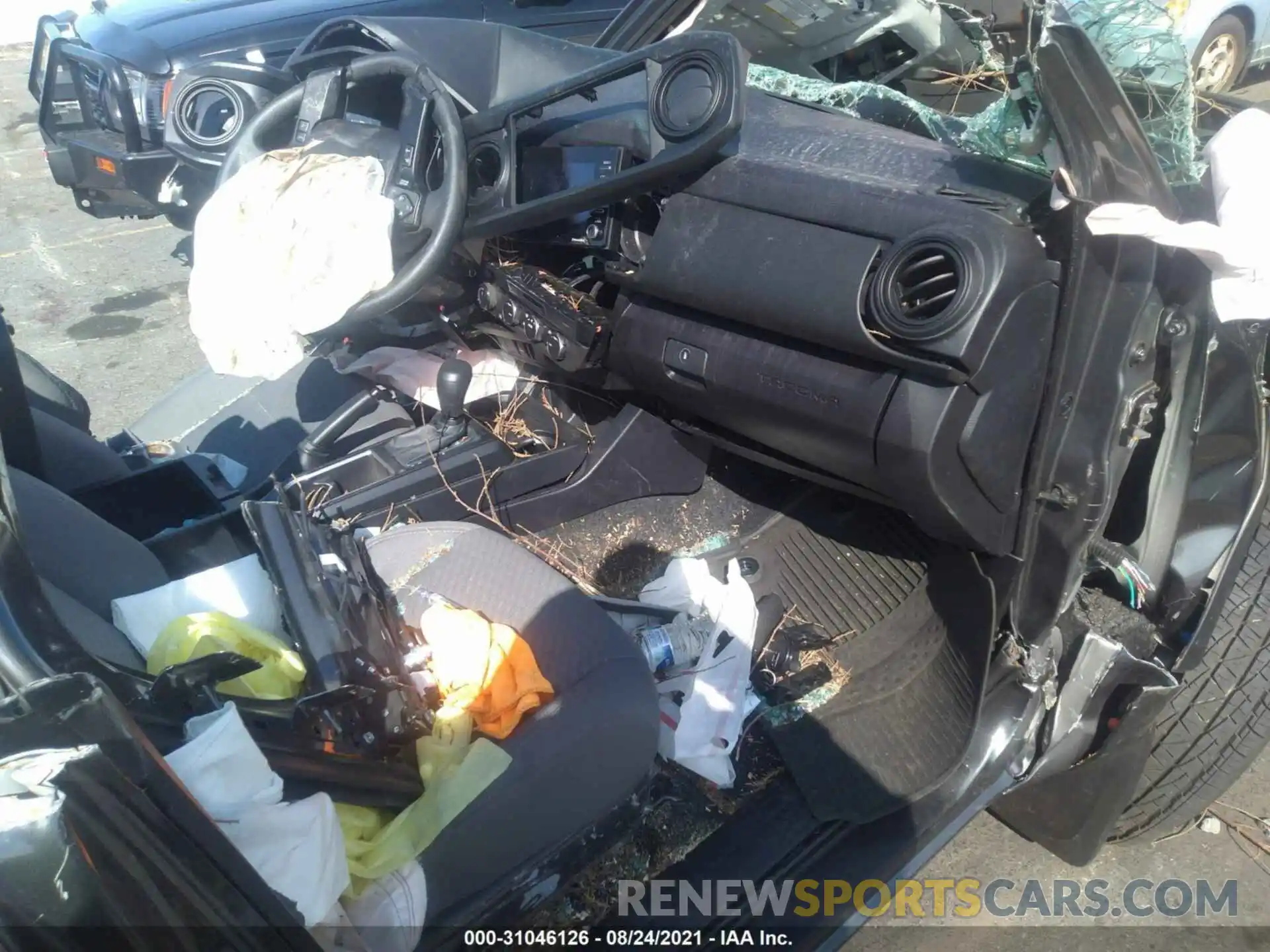 5 Photograph of a damaged car 3TYSZ5ANXMT019197 TOYOTA TACOMA 4WD 2021