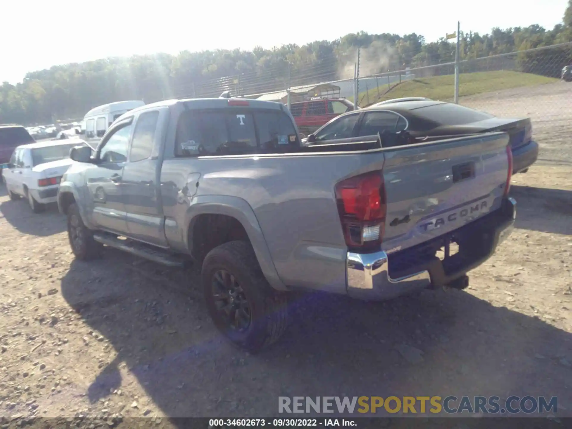 3 Photograph of a damaged car 3TYSZ5ANXMT022696 TOYOTA TACOMA 4WD 2021