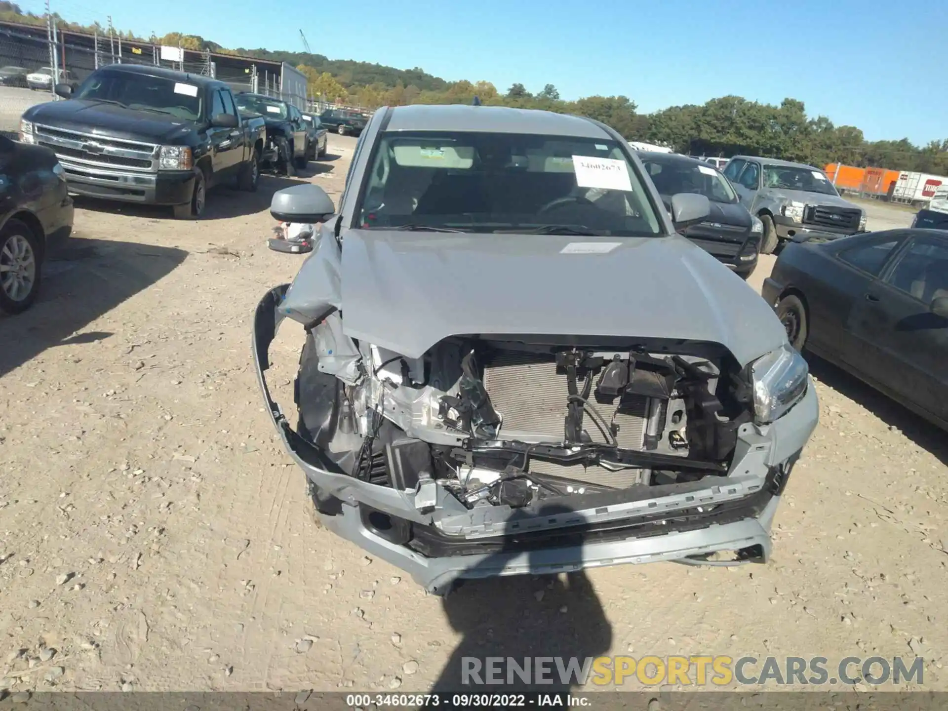 6 Photograph of a damaged car 3TYSZ5ANXMT022696 TOYOTA TACOMA 4WD 2021