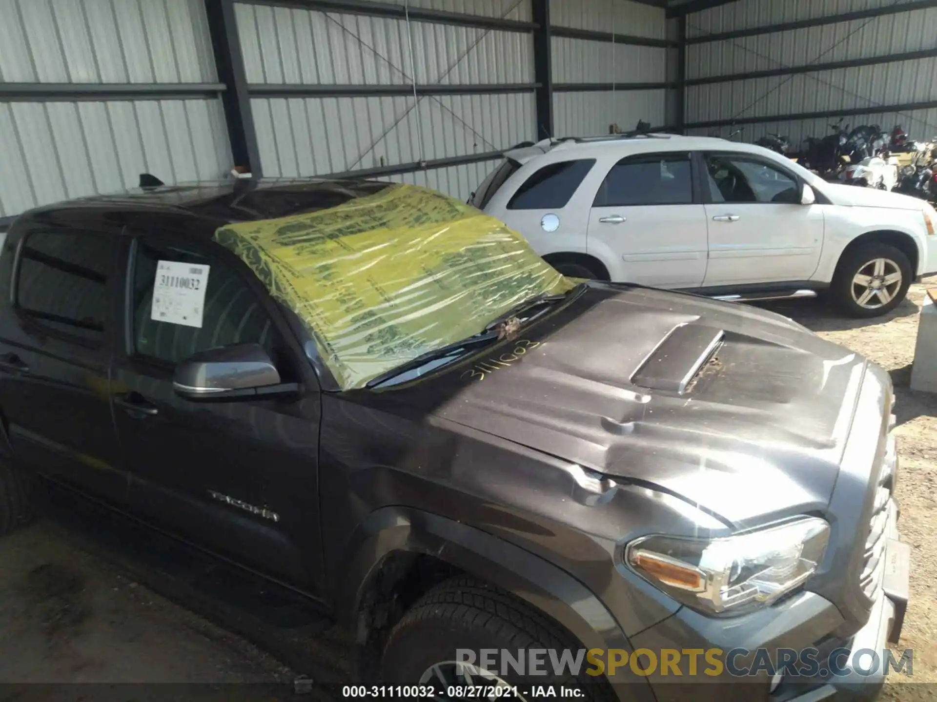 6 Photograph of a damaged car 5TFCZ5AN0MX246554 TOYOTA TACOMA 4WD 2021