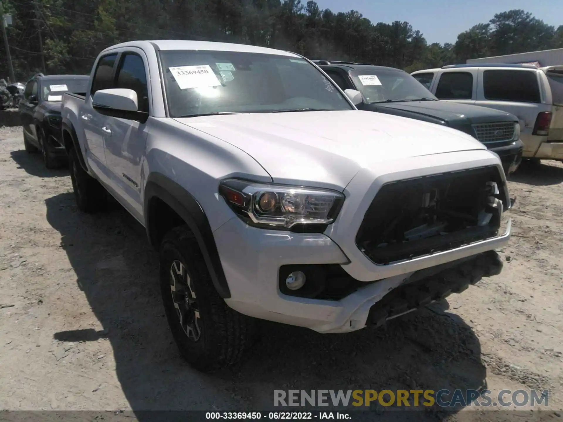 1 Фотография поврежденного автомобиля 5TFCZ5AN0MX263872 TOYOTA TACOMA 4WD 2021