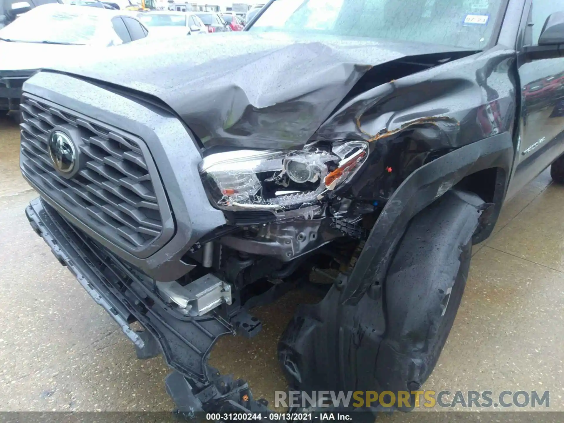 6 Photograph of a damaged car 5TFCZ5AN0MX271812 TOYOTA TACOMA 4WD 2021