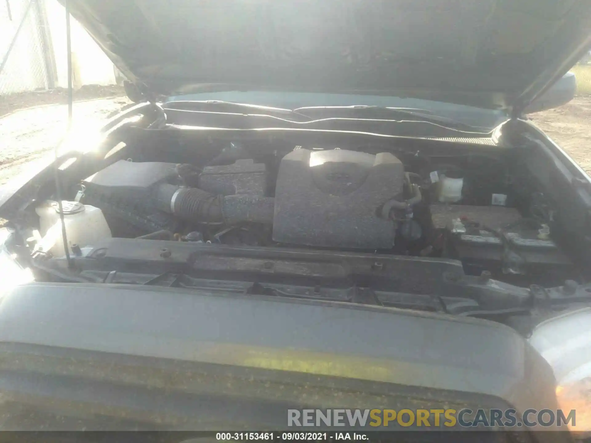 10 Photograph of a damaged car 5TFCZ5AN0MX273205 TOYOTA TACOMA 4WD 2021