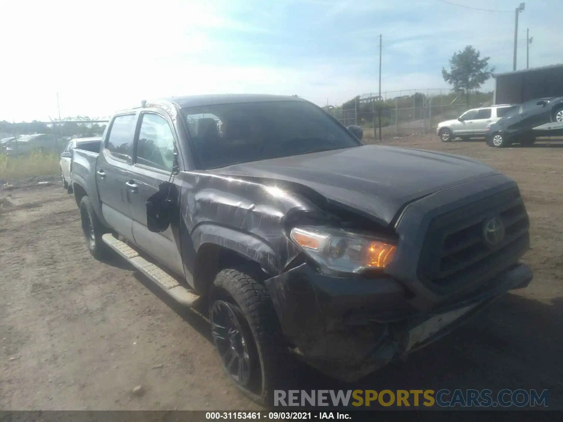 6 Фотография поврежденного автомобиля 5TFCZ5AN0MX273205 TOYOTA TACOMA 4WD 2021