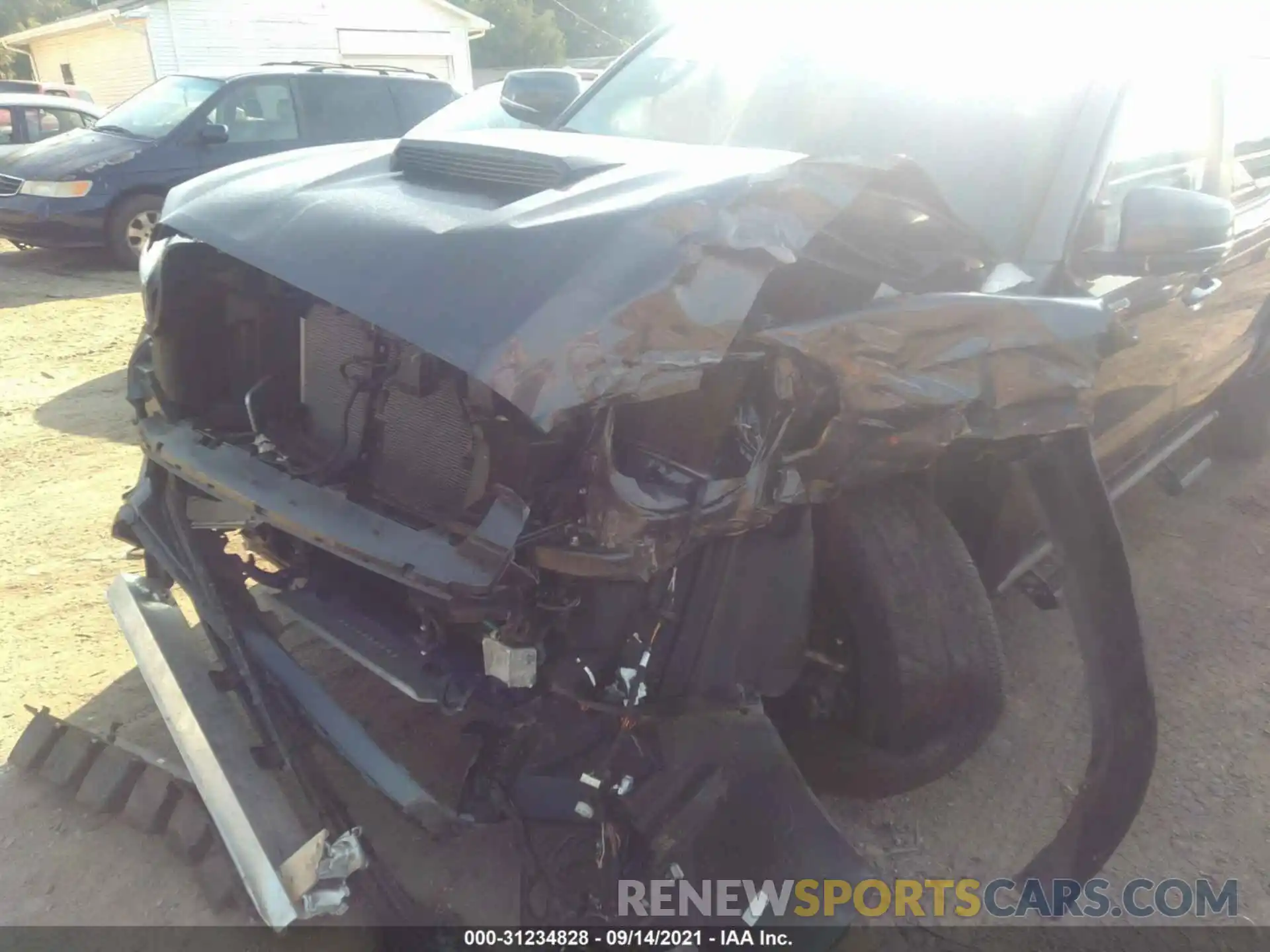 6 Photograph of a damaged car 5TFCZ5AN1MX244697 TOYOTA TACOMA 4WD 2021