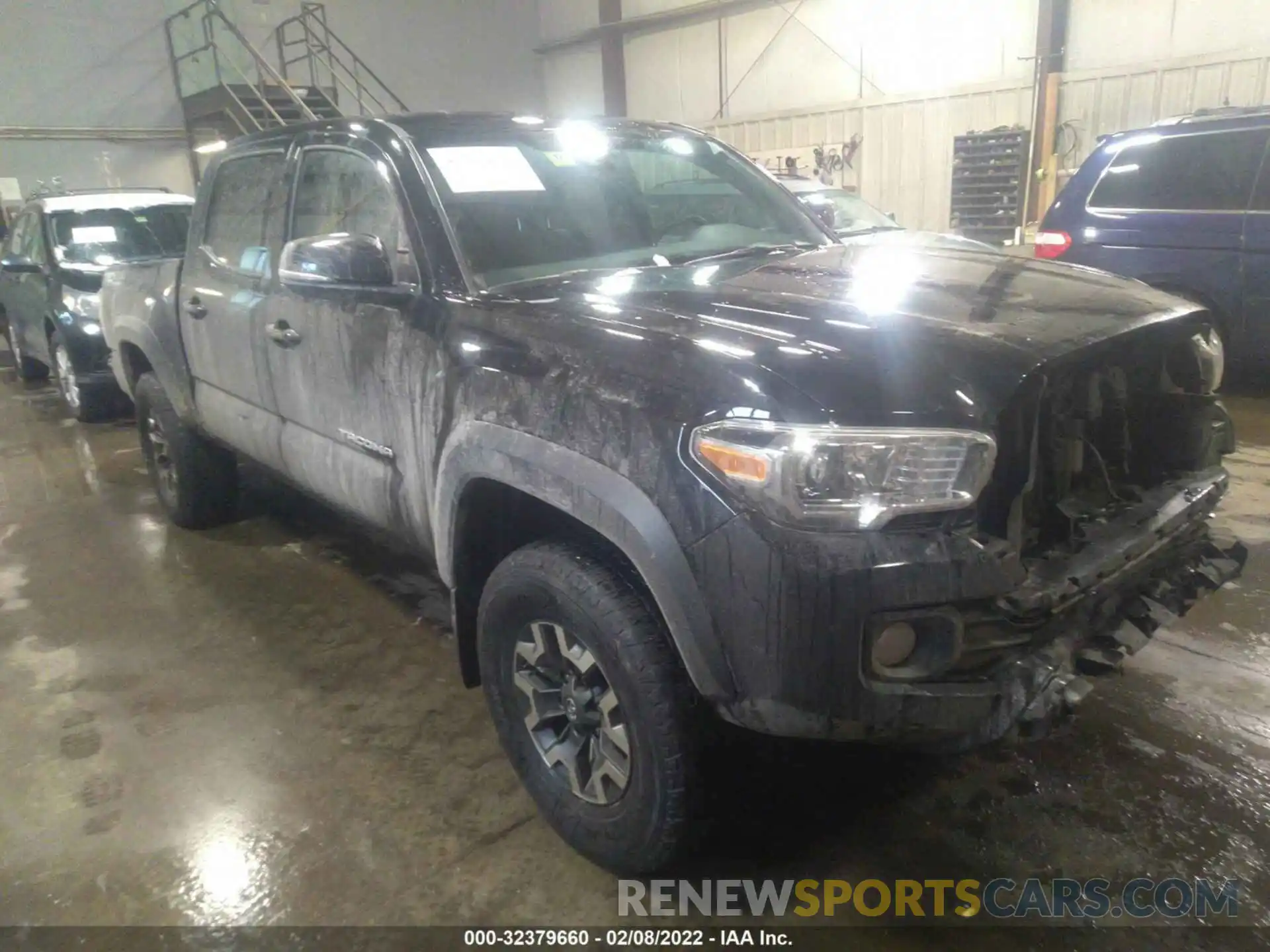 1 Photograph of a damaged car 5TFCZ5AN1MX248457 TOYOTA TACOMA 4WD 2021