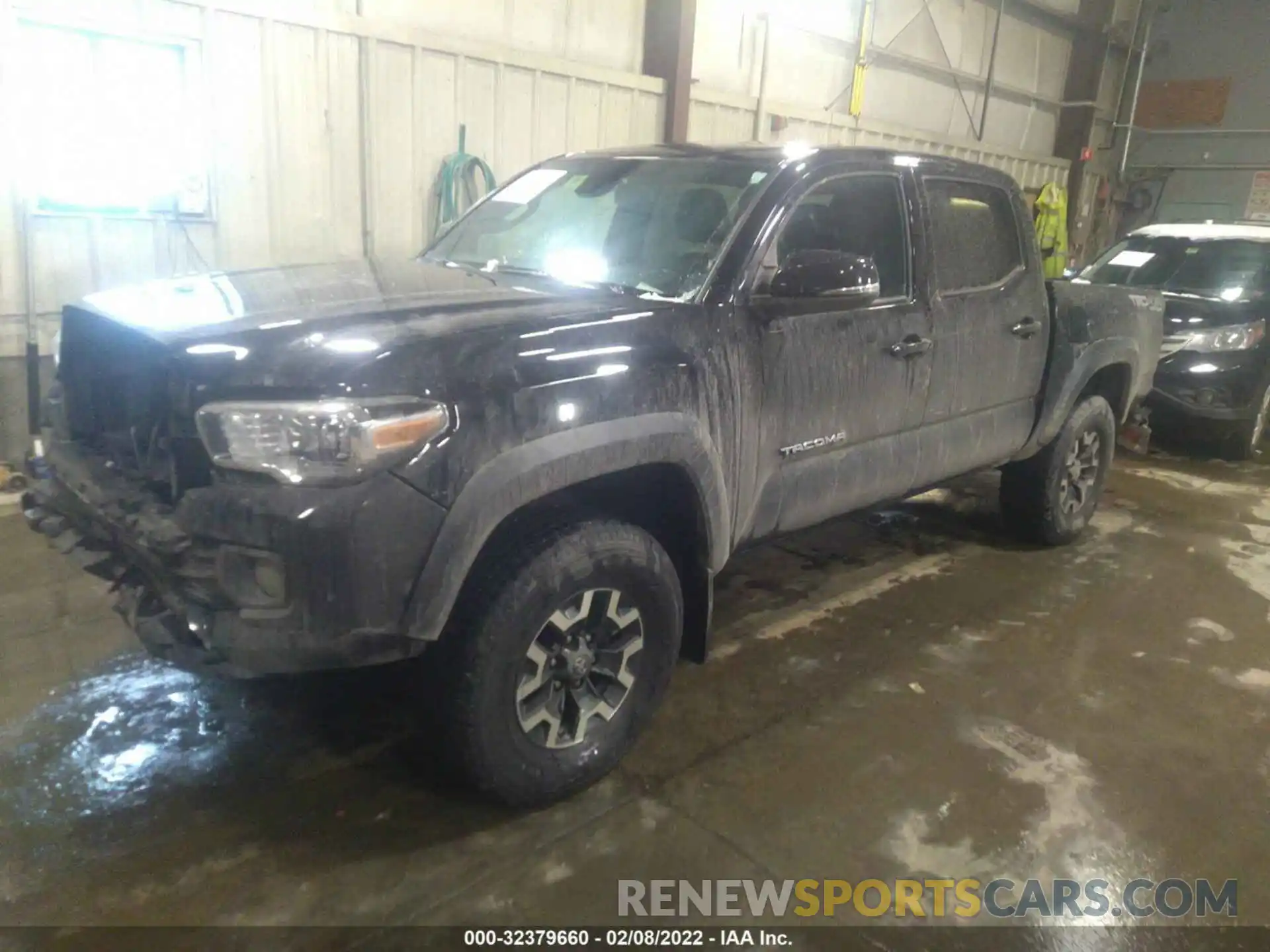 2 Photograph of a damaged car 5TFCZ5AN1MX248457 TOYOTA TACOMA 4WD 2021