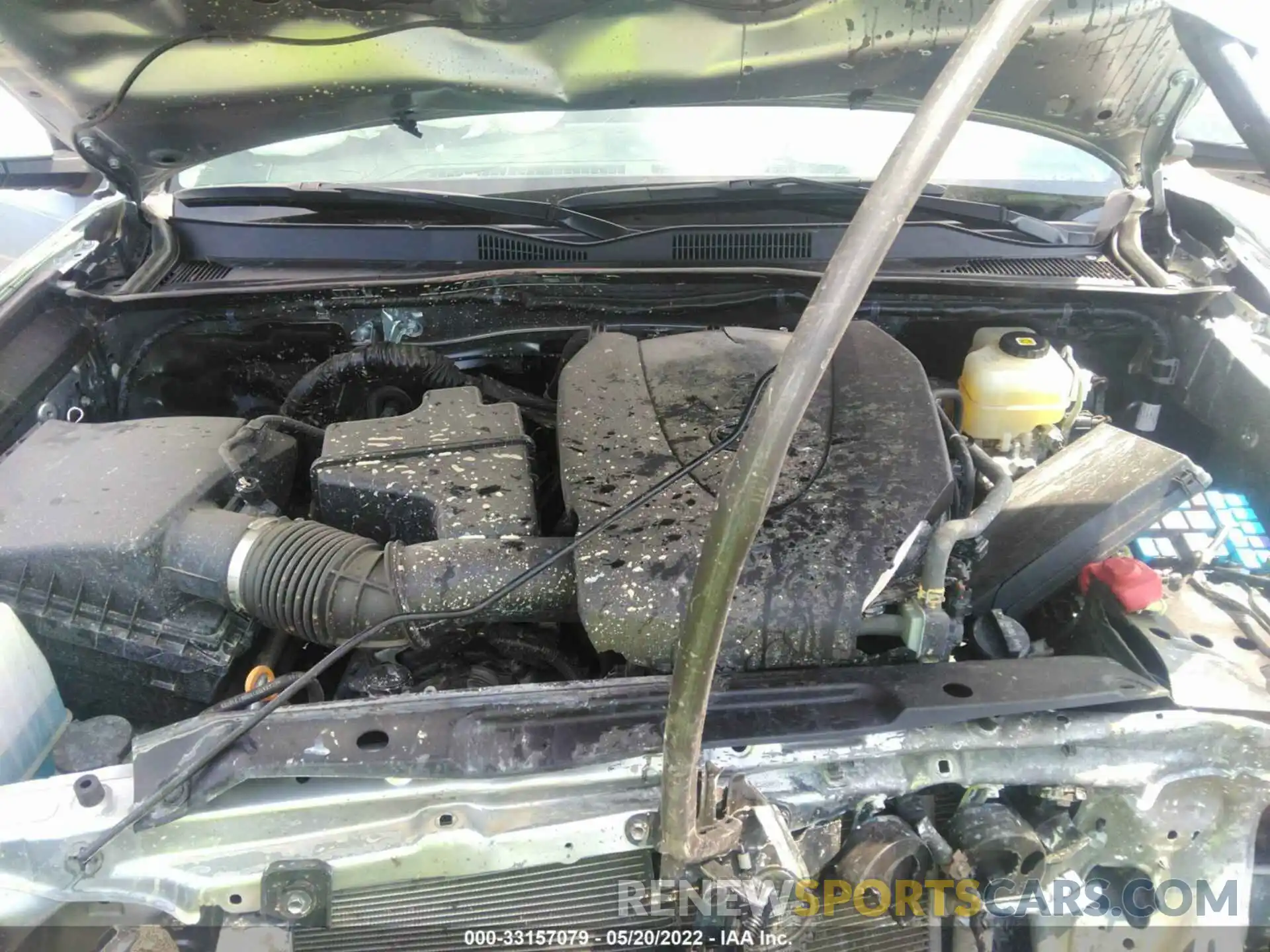 10 Photograph of a damaged car 5TFCZ5AN1MX274167 TOYOTA TACOMA 4WD 2021