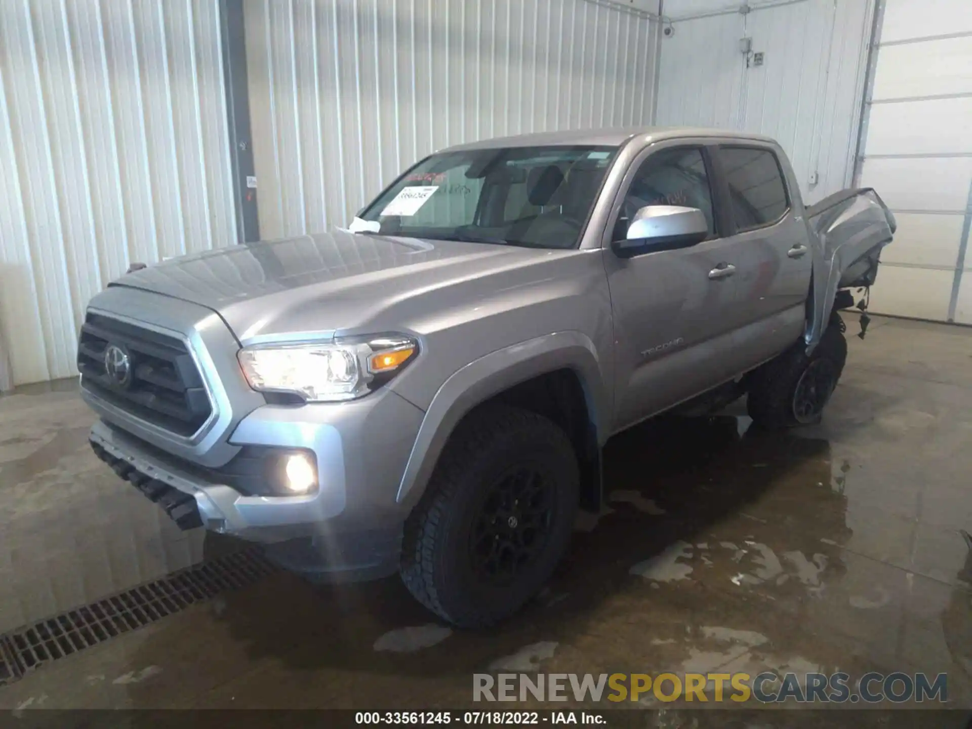 2 Фотография поврежденного автомобиля 5TFCZ5AN1MX281135 TOYOTA TACOMA 4WD 2021