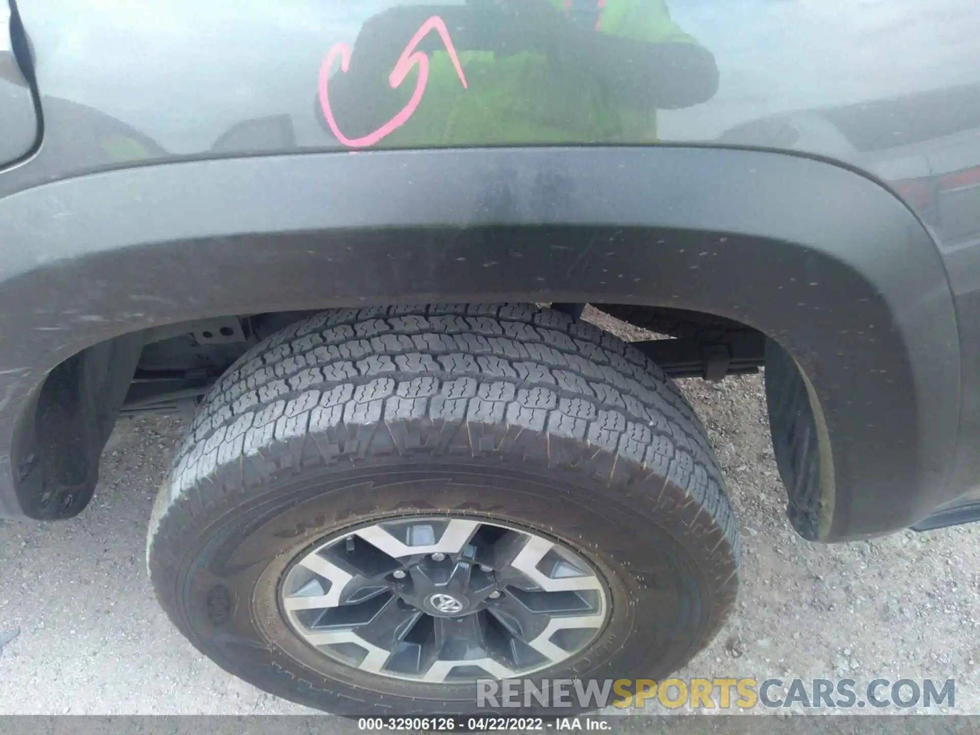 13 Фотография поврежденного автомобиля 5TFCZ5AN2MX250816 TOYOTA TACOMA 4WD 2021