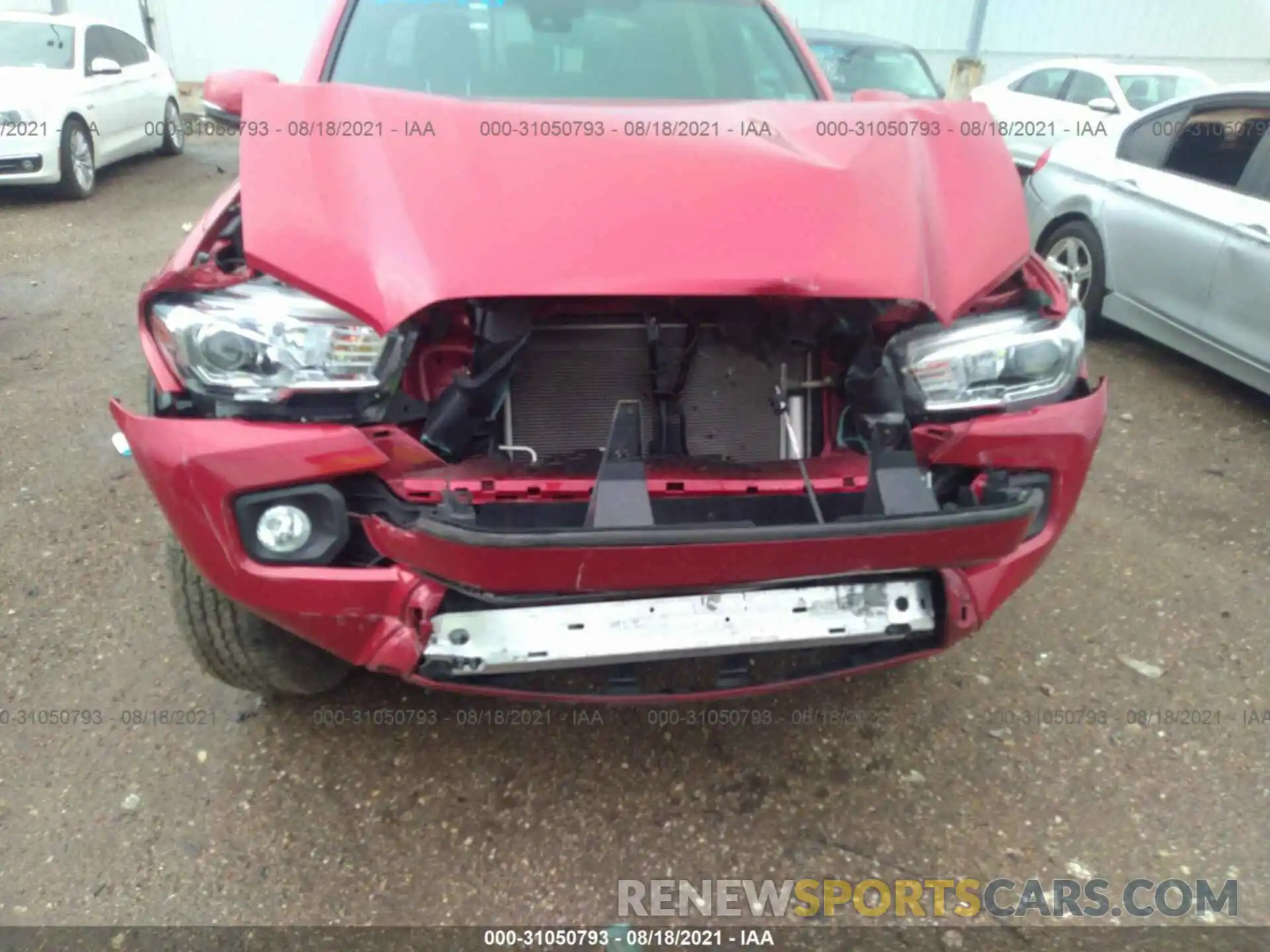 6 Photograph of a damaged car 5TFCZ5AN2MX259483 TOYOTA TACOMA 4WD 2021