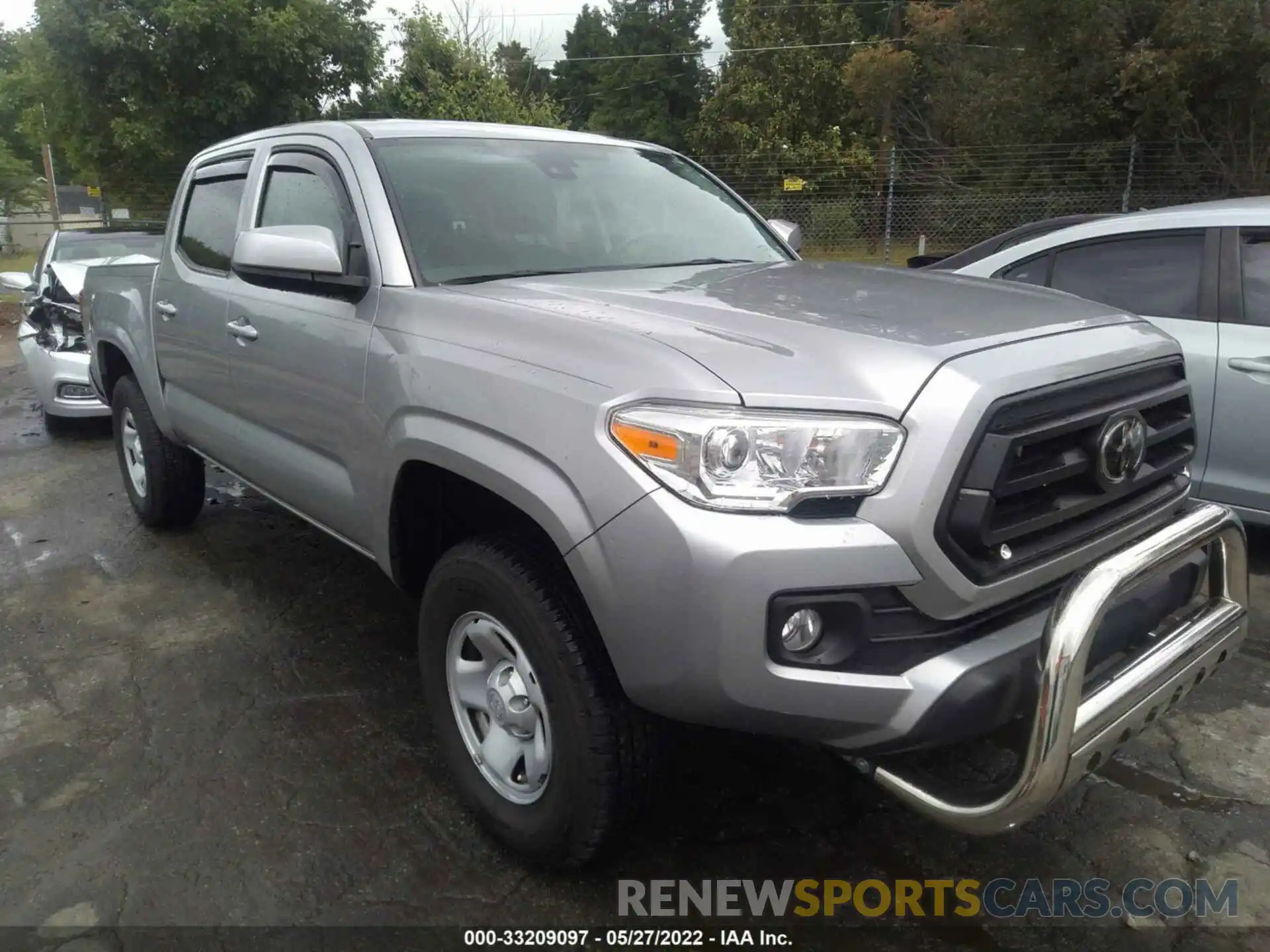 1 Photograph of a damaged car 5TFCZ5AN2MX261010 TOYOTA TACOMA 4WD 2021