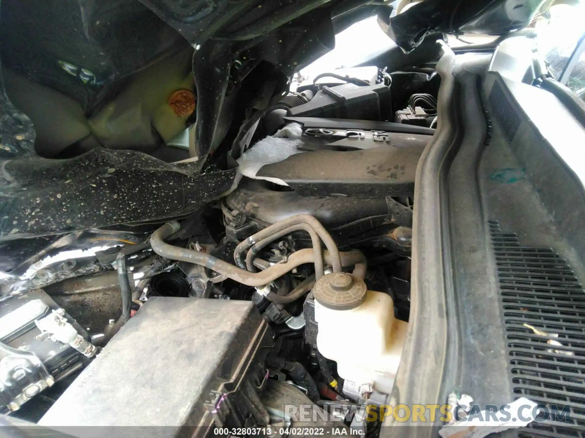 10 Фотография поврежденного автомобиля 5TFCZ5AN2MX264523 TOYOTA TACOMA 4WD 2021